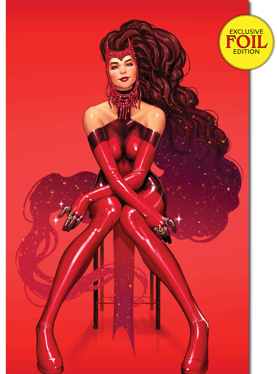 FOIL] SCARLET WITCH ANNUAL #1 UNKNOWN COMICS DAVID NAKAYAMA EXCLUSIVE –  South Side Comics