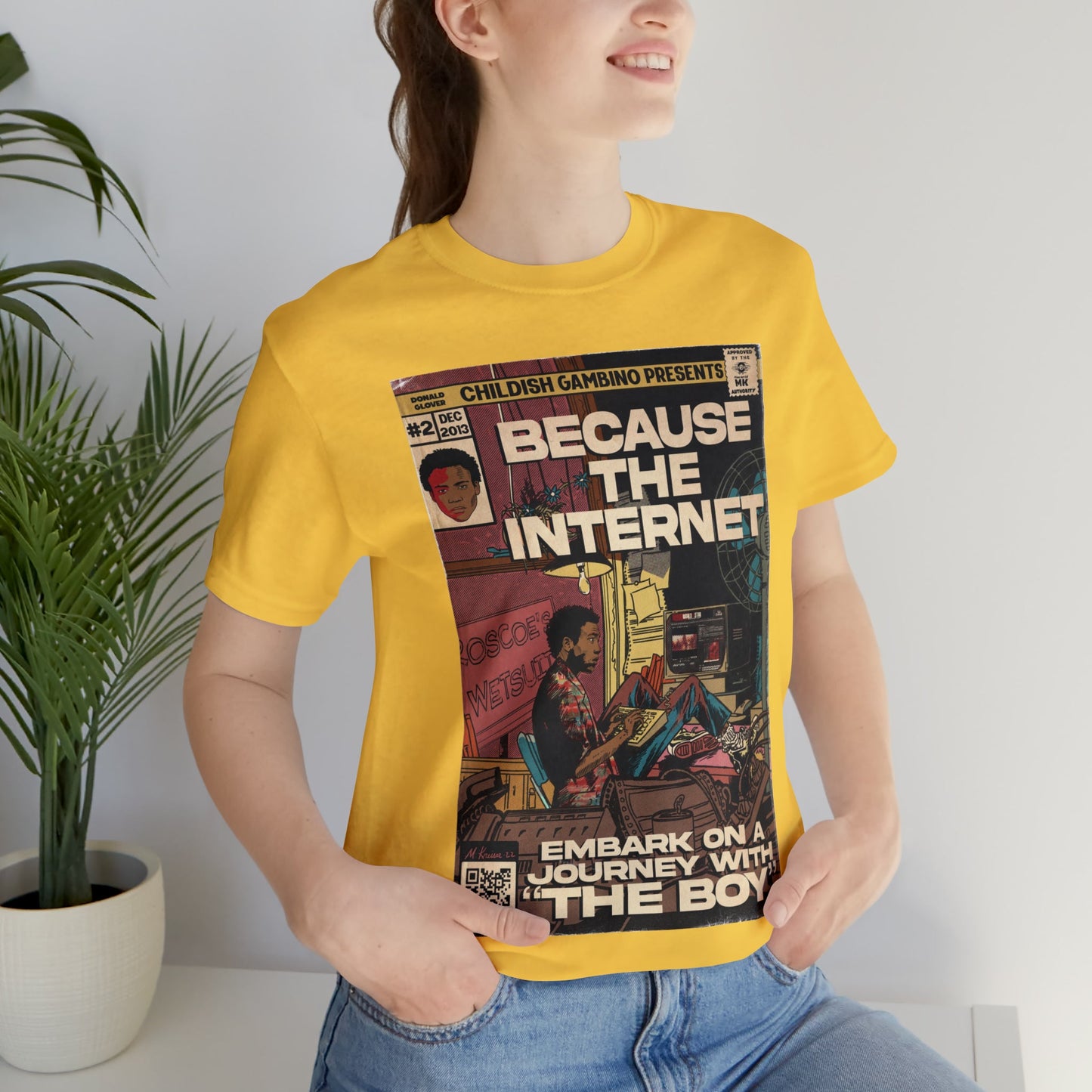 Childish Gambino- Because The Internet - Unisex Jersey Short Sleeve Tee