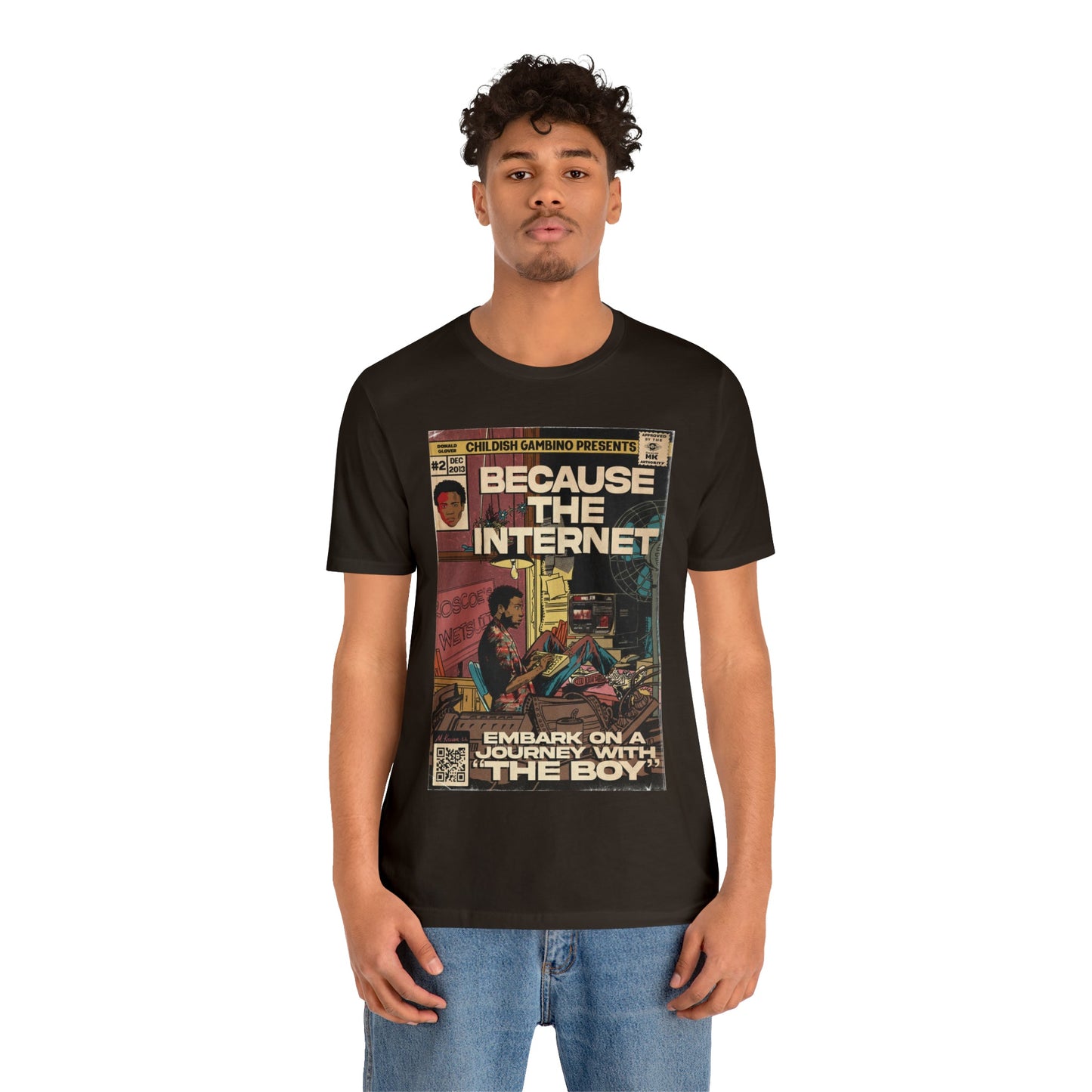 Childish Gambino- Because The Internet - Unisex Jersey Short Sleeve Tee