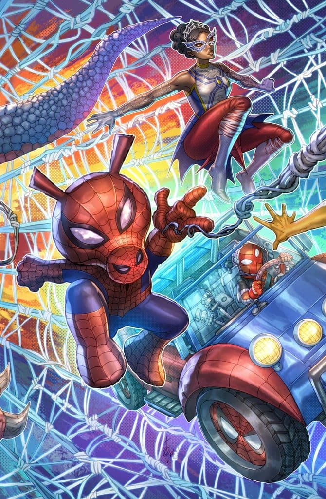 Edge of Spider-Verse #4 Alan Quah Cover Virgin Variant (9/21/22)