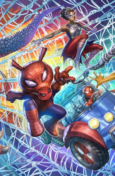 Edge cheapest of Spider-Verse 1-5 Alan Quah Exclusive Connecting Covers