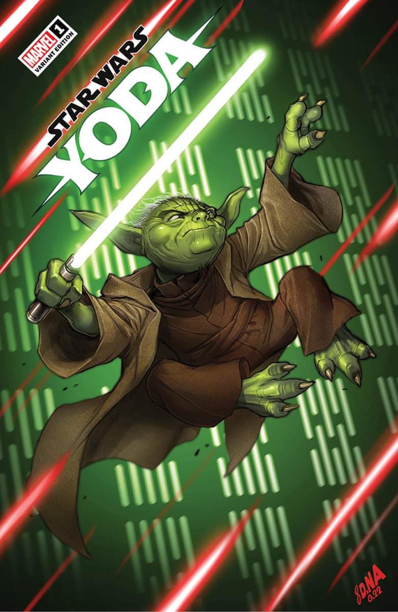 Star Wars Yoda #1 David Nakayama Trade Dress Variant (11/23/22)