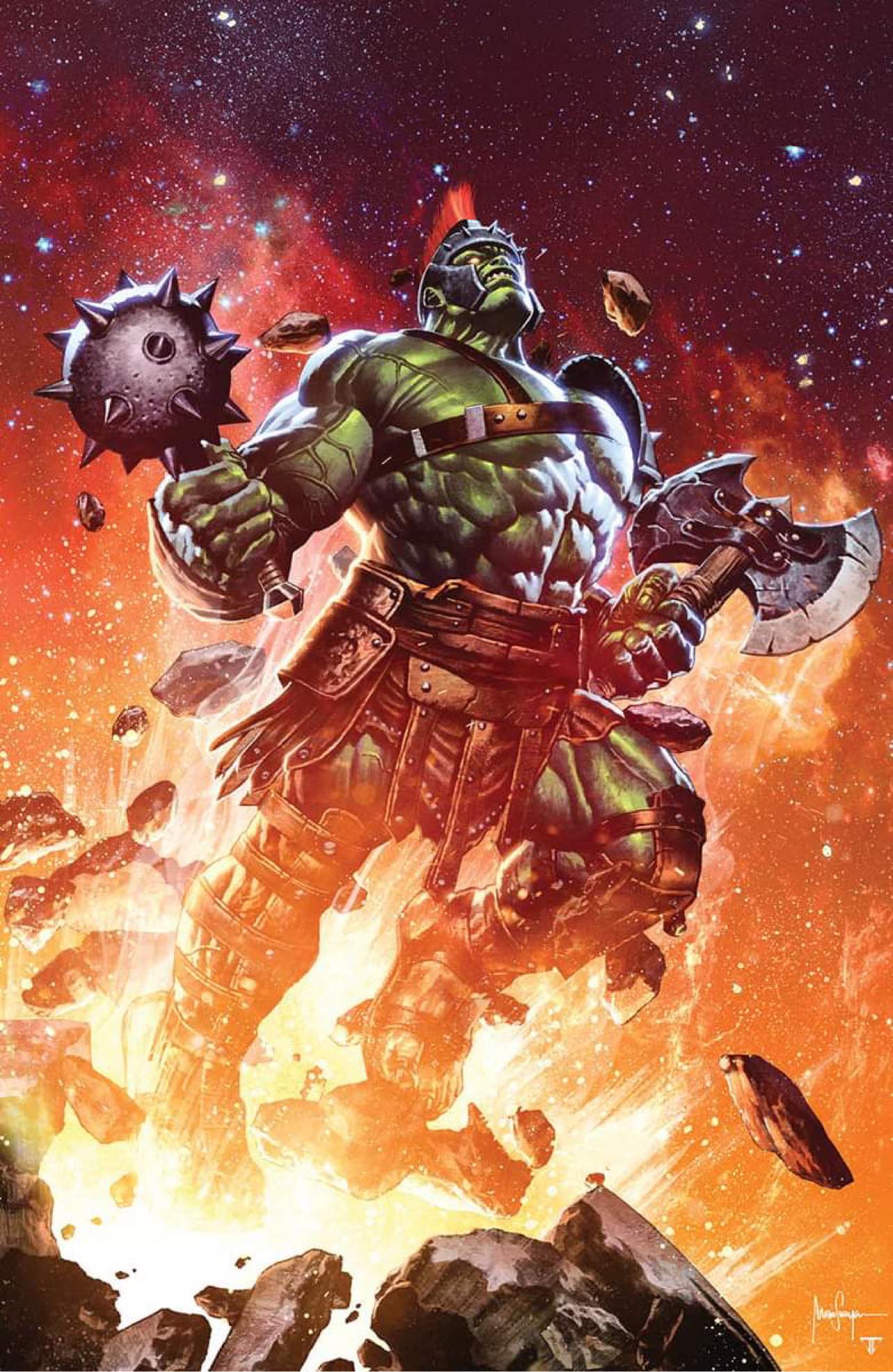 Planet Hulk Worldbreaker #1 Mico Suayan Virgin Variant (11/30/22)