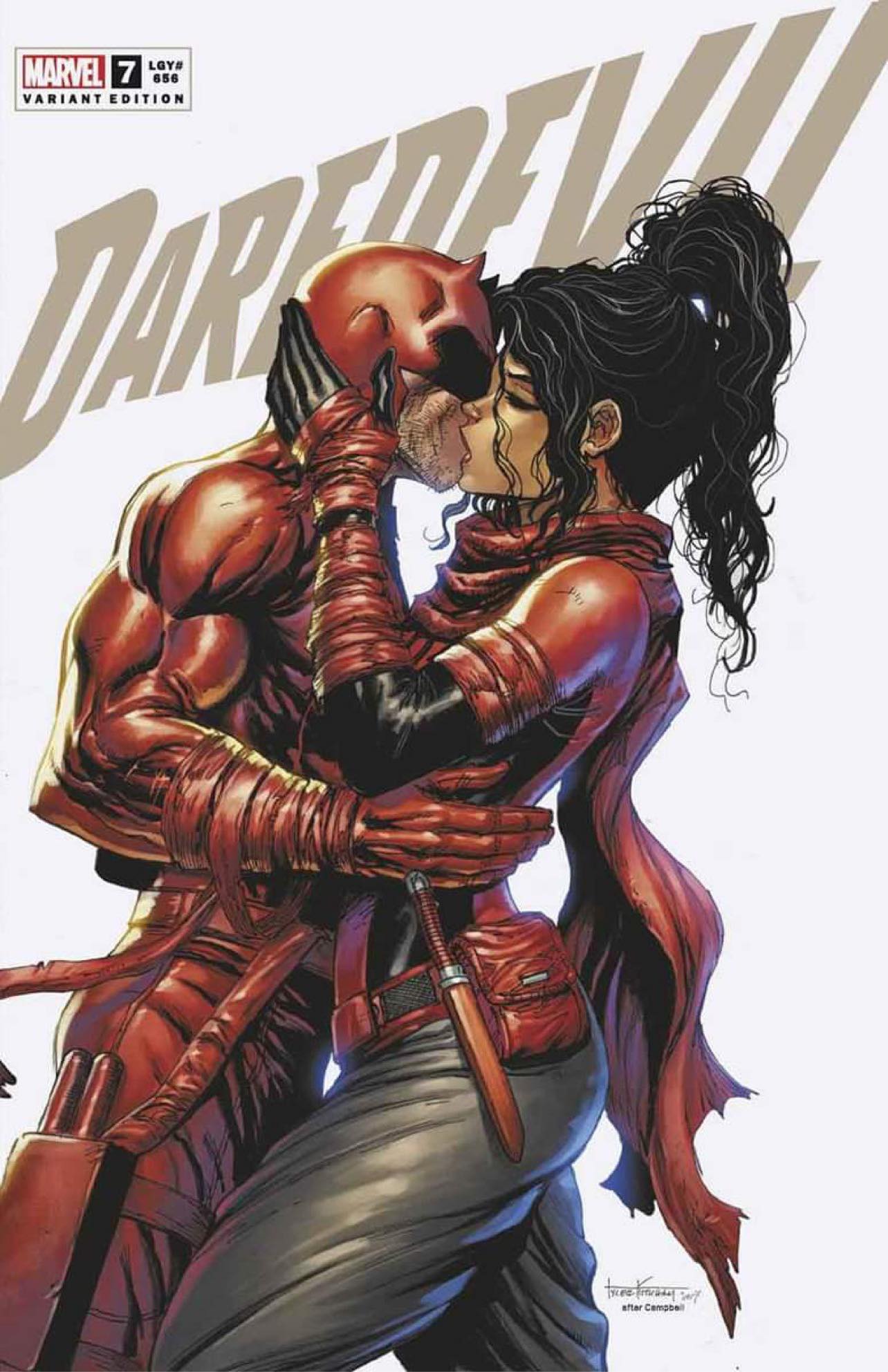 Daredevil #7 Tyler Kirkham Trade Dress Variant( 1/11/23)