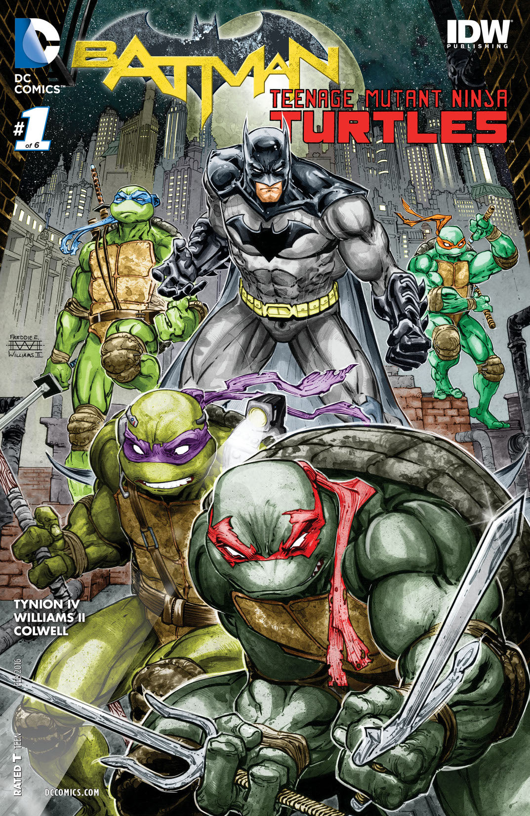 Batman Teenage Mutant Ninja Turtles #1 (Of 6) (High Grade)