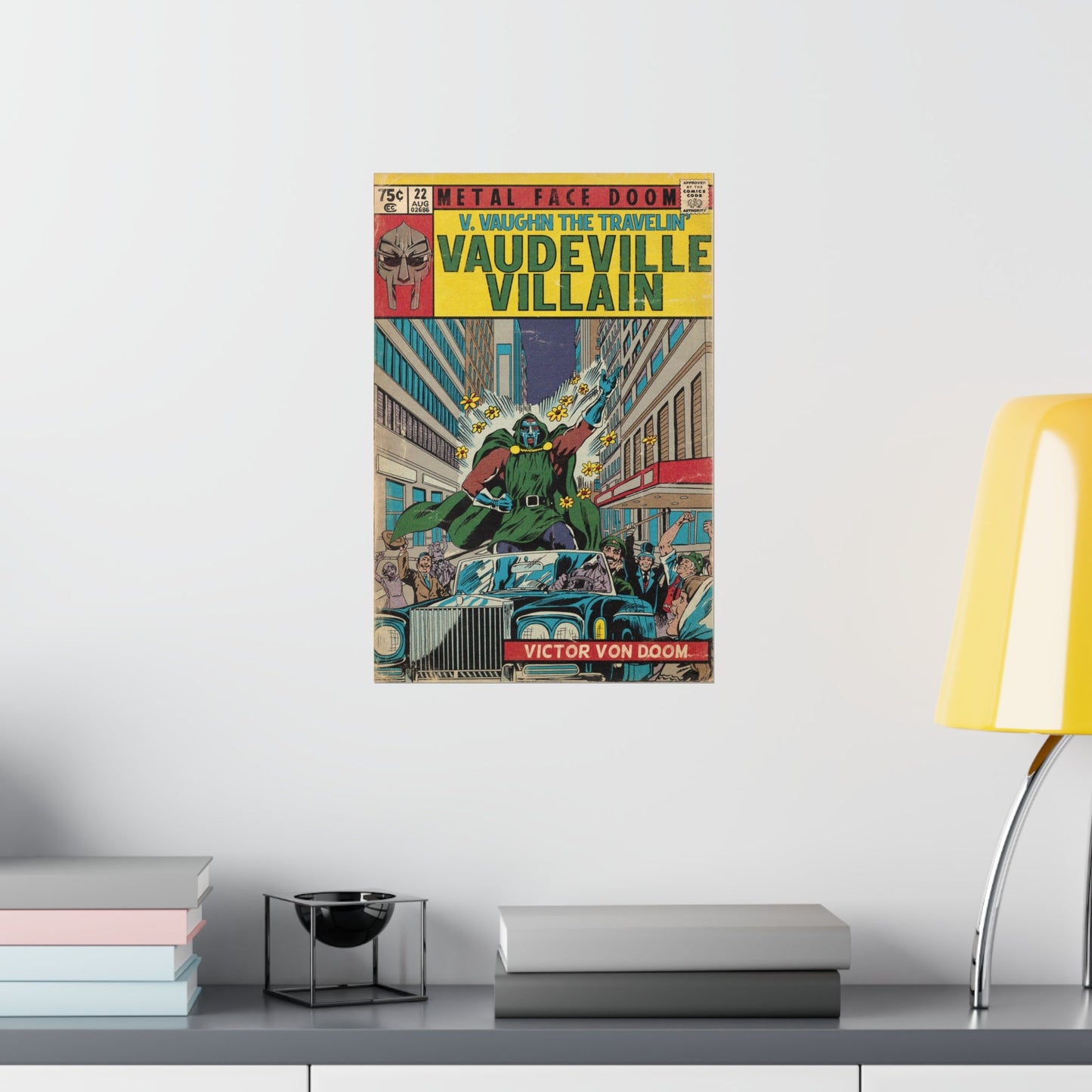 MF DOOM - Vaudeville Villain - Vertical Matte Poster