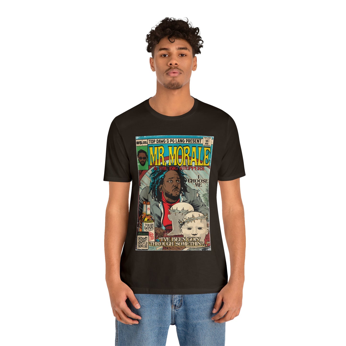 Kendrick Lamar- Mr. Morale & The Big Steppers- Unisex Jersey Short Sleeve Tee