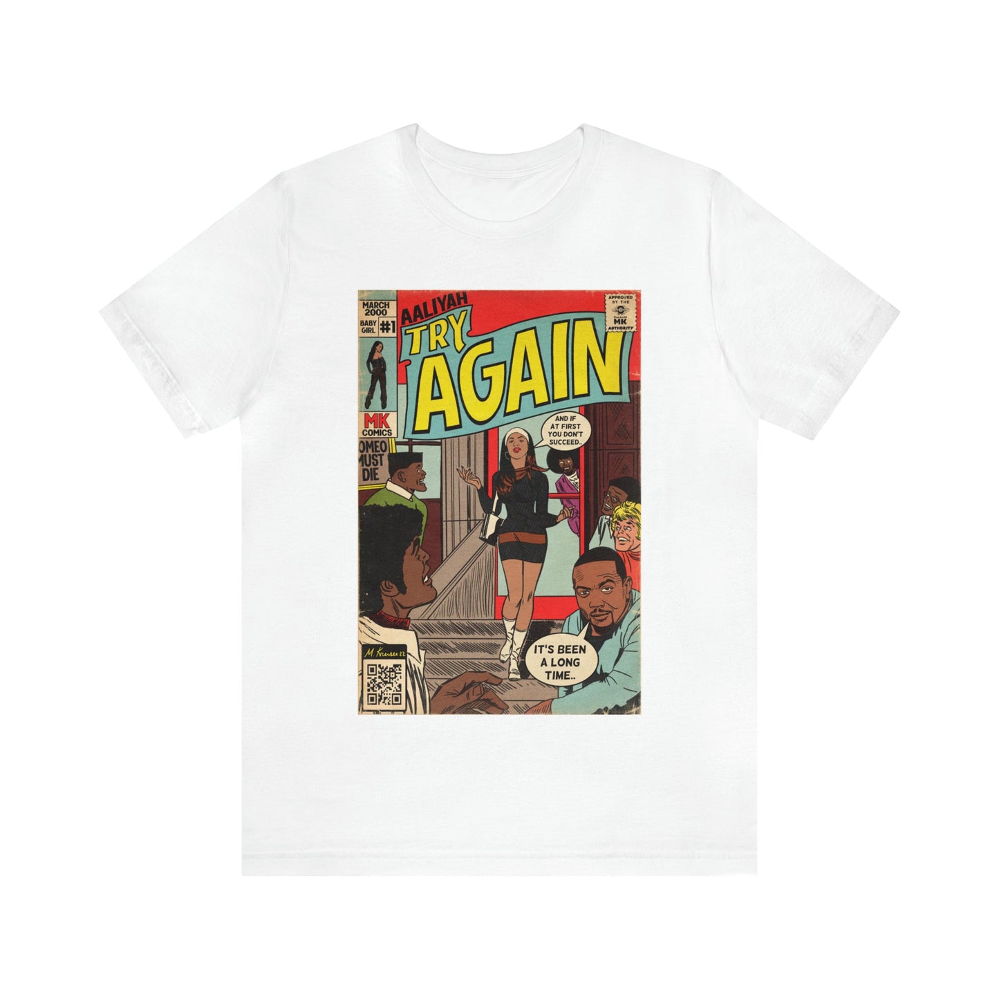 Aaliyah - Try Again - Unisex Jersey Short Sleeve Tee