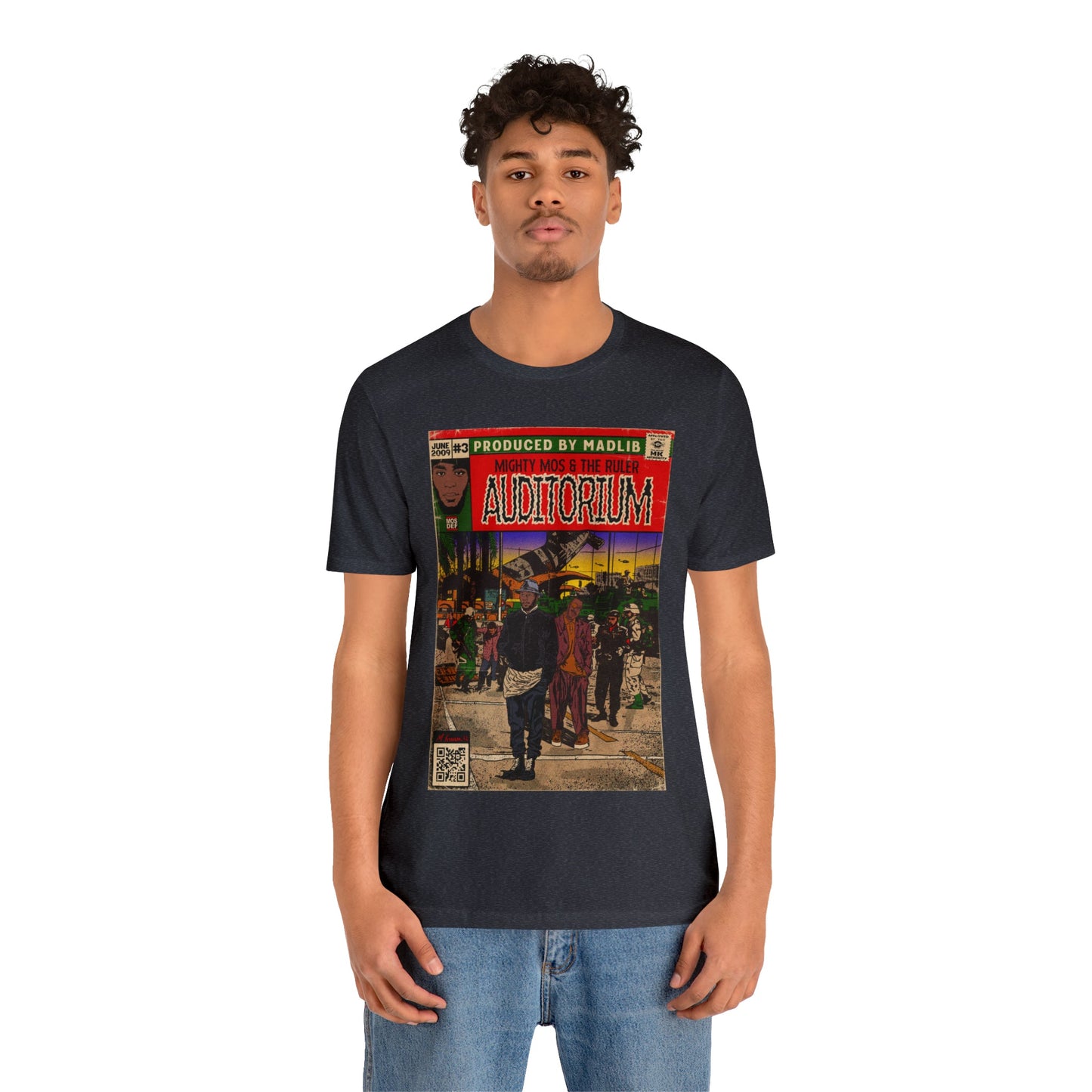 Mos Def & Slick Rick - Auditorium- Unisex Jersey Short Sleeve Tee