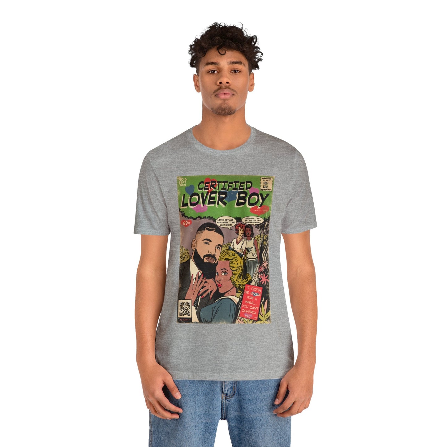 Drake - Certified Lover Boy - Hip Hop Comics - Unisex Jersey Short Sleeve Tee