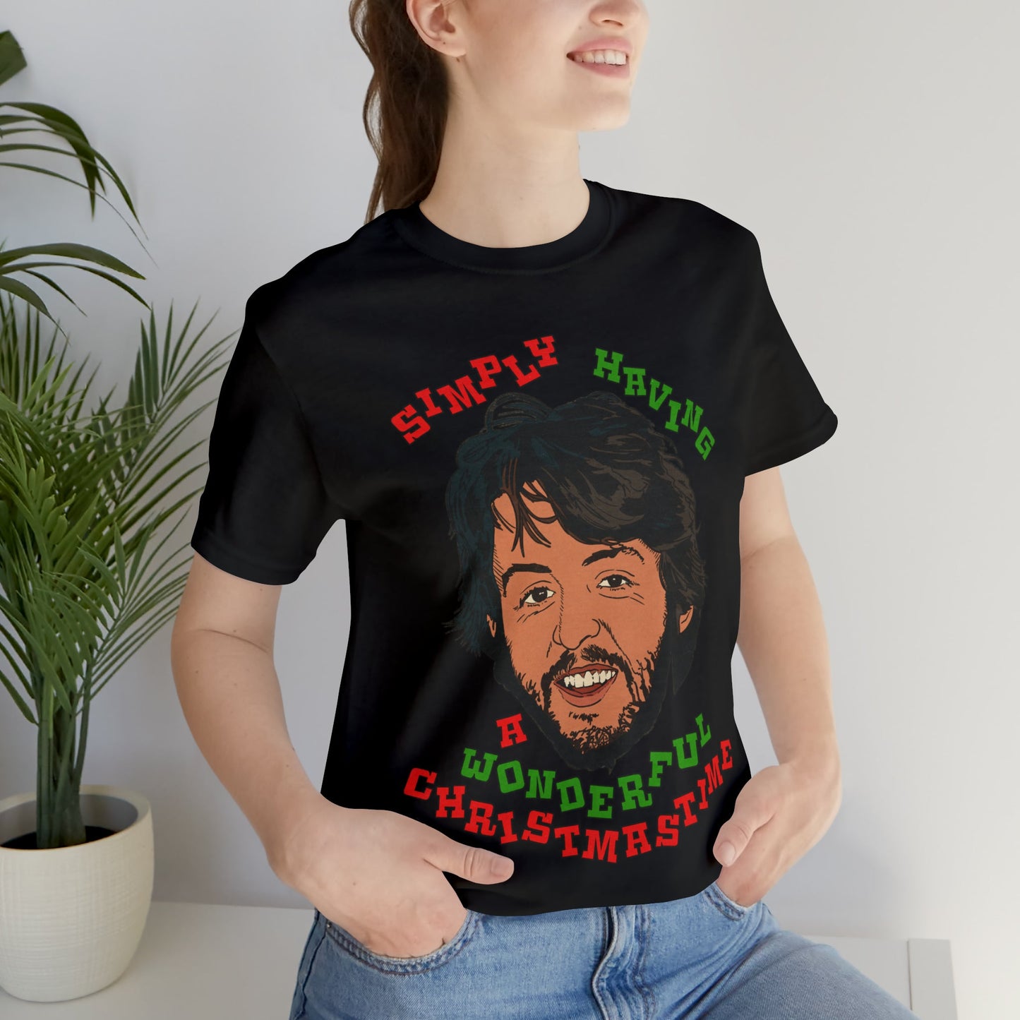 Paul McCartney - Wonderful Christmastime - Unisex Jersey Short Sleeve Tee