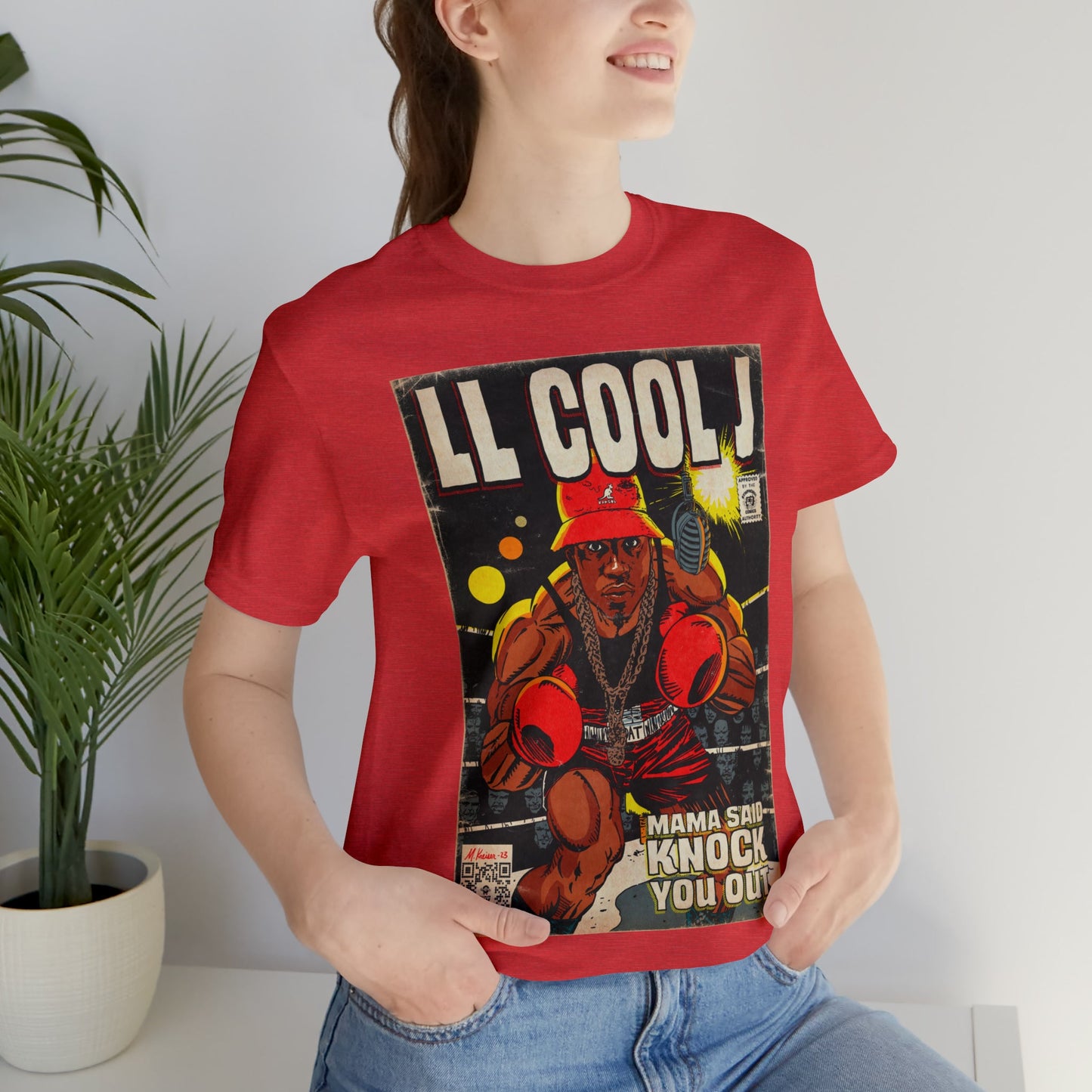 LL Cool J - Mama Said Knock You Out - Unisex Jersey Short Sleeve Tee