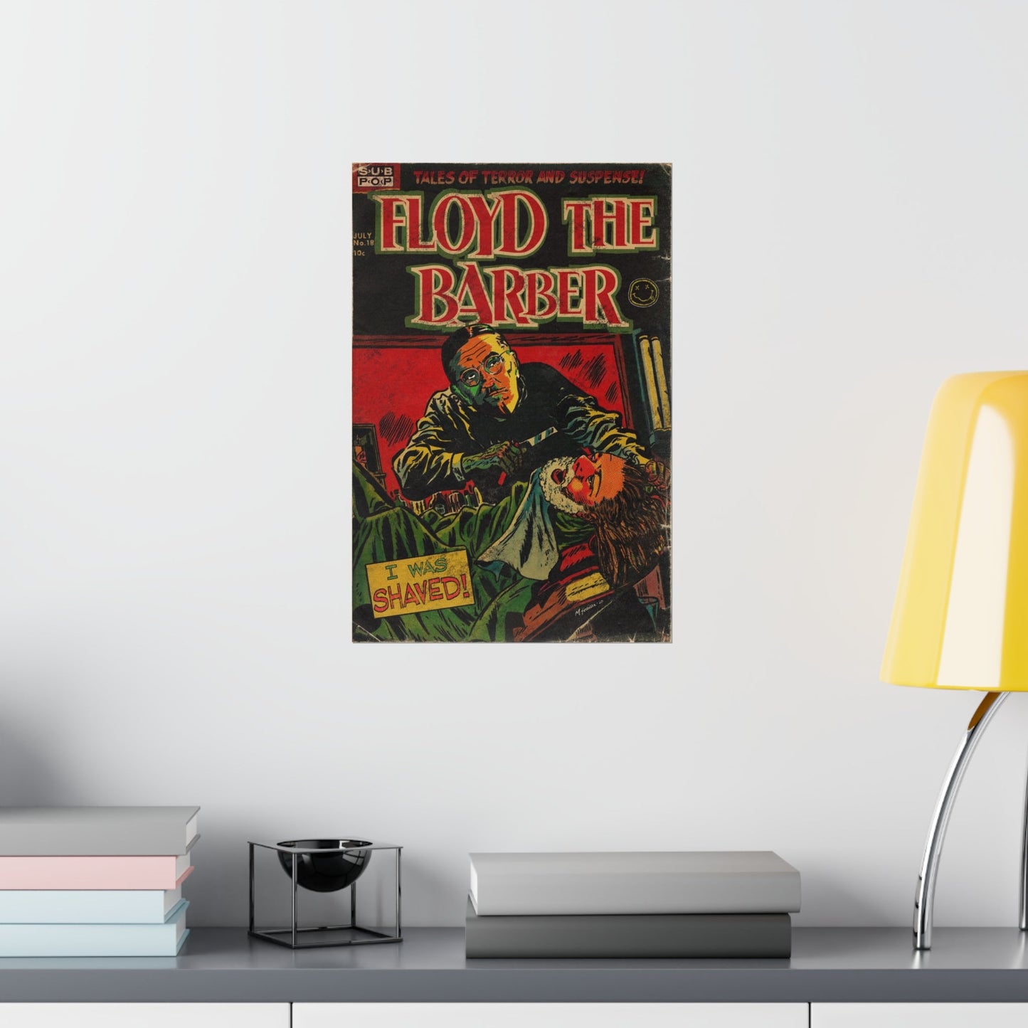 Nirvana - Floyd The Barber - Vertical Matte Poster