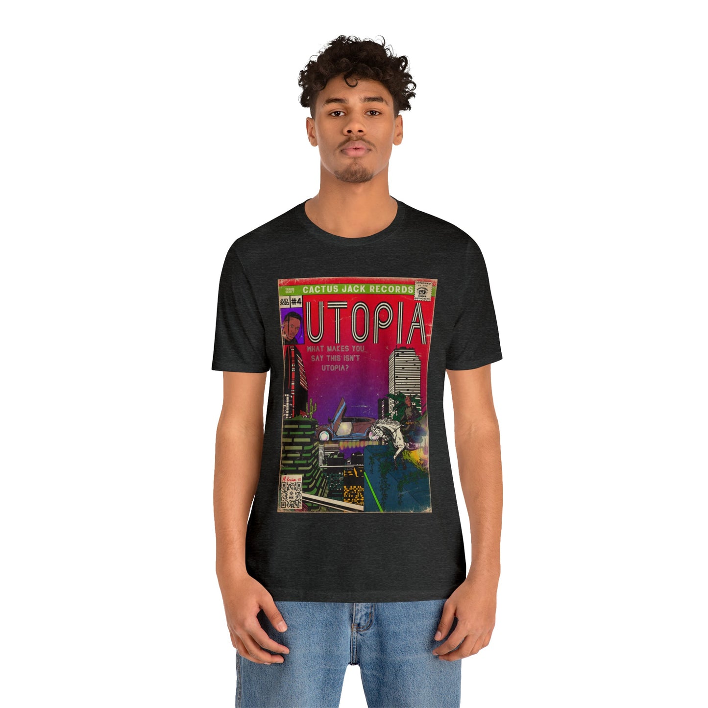 Travis Scott - Utopia - Unisex Jersey Short Sleeve Tee