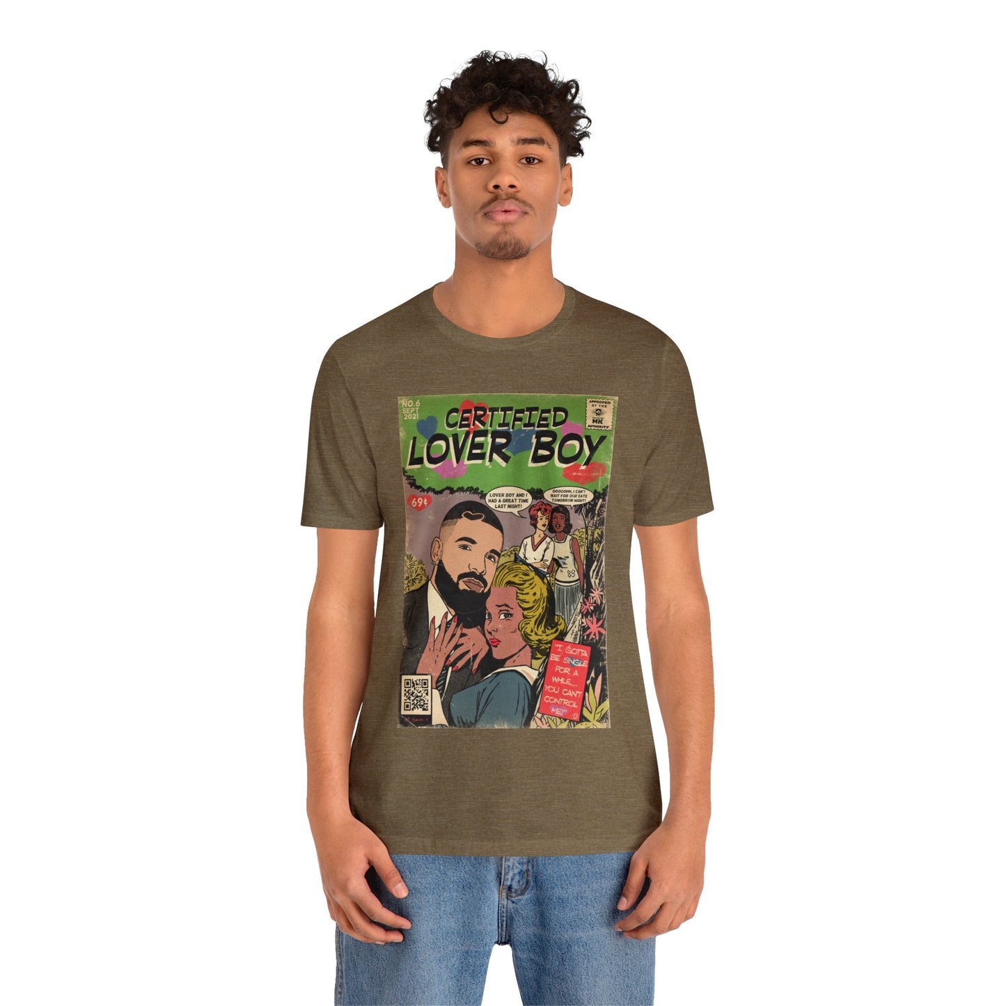 Drake - Certified Lover Boy - Hip Hop Comics - Unisex Jersey Short Sleeve Tee