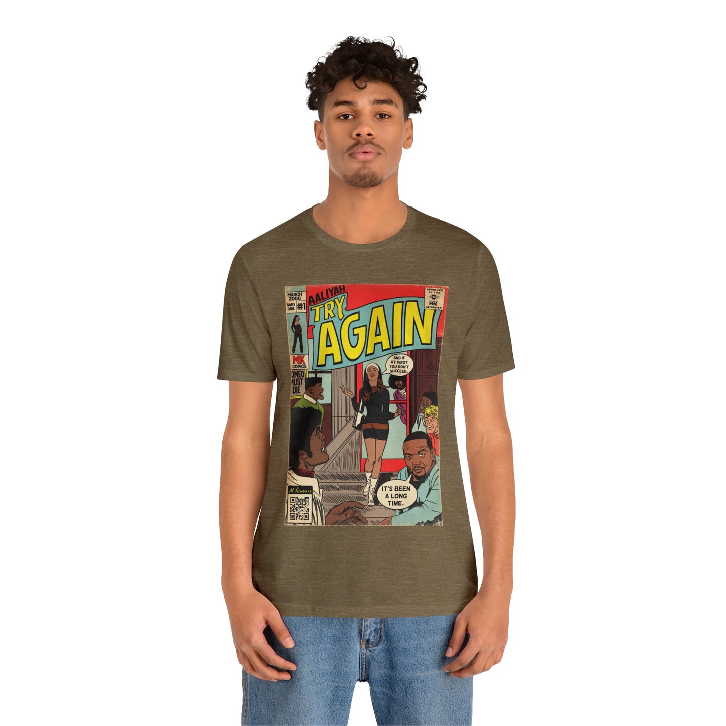 Aaliyah - Try Again - Unisex Jersey Short Sleeve Tee