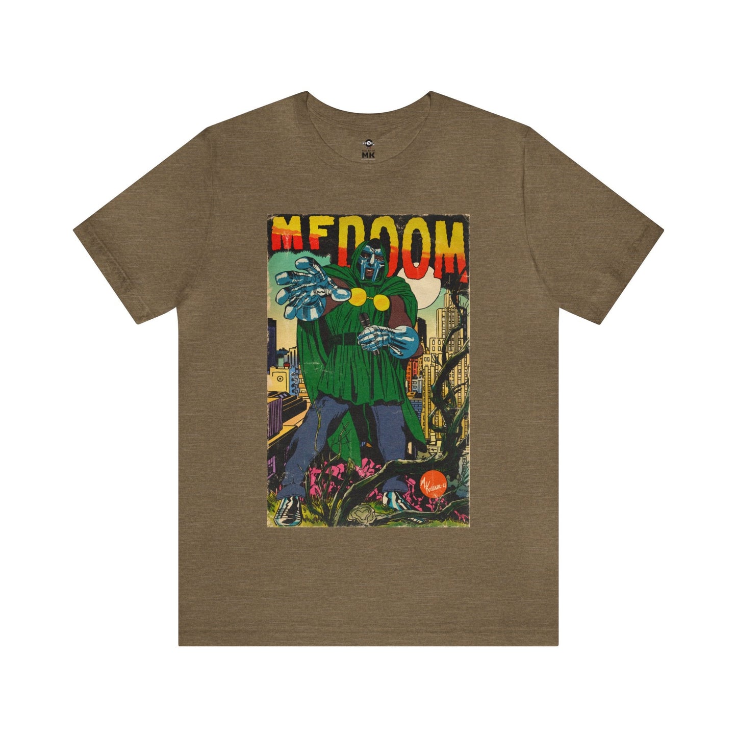 MF DOOM - Comic Book Art - Unisex Jersey T-Shirt