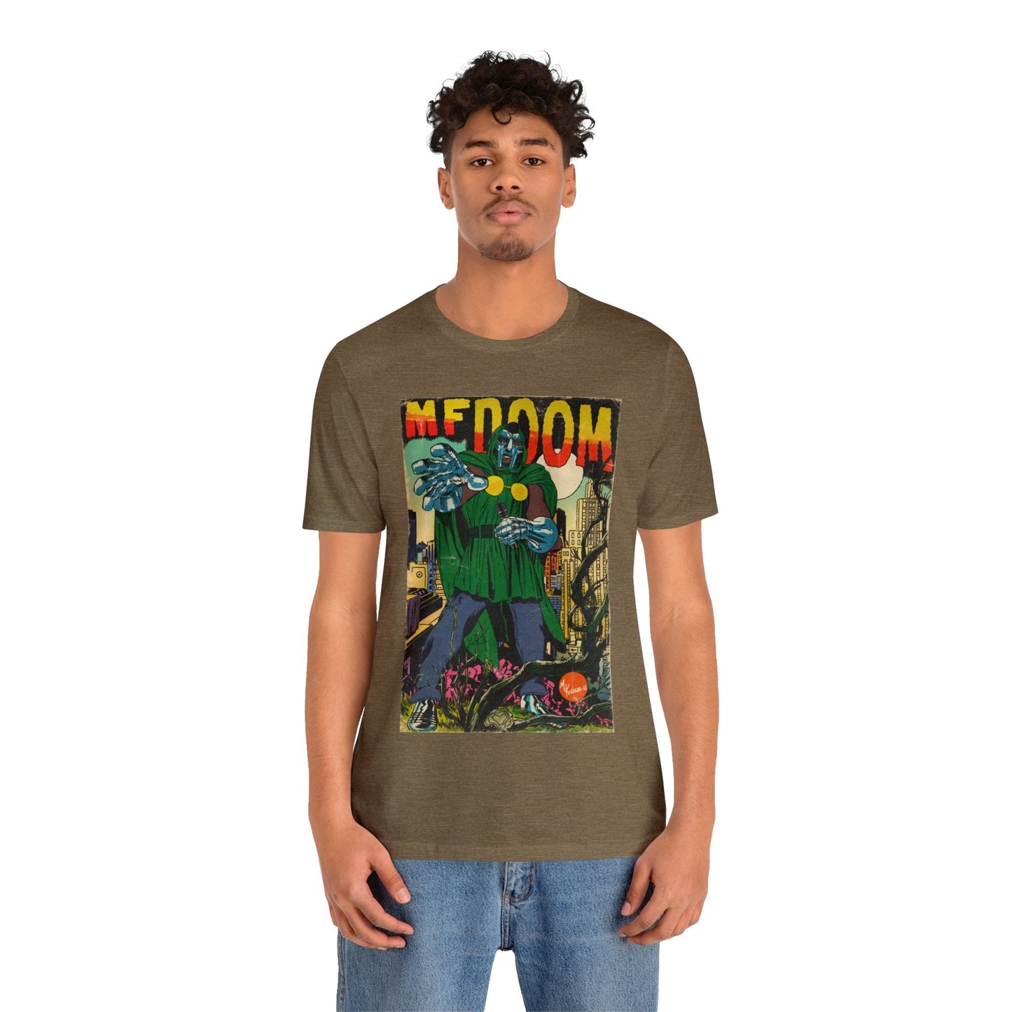 MF DOOM - Comic Book Art - Unisex Jersey T-Shirt