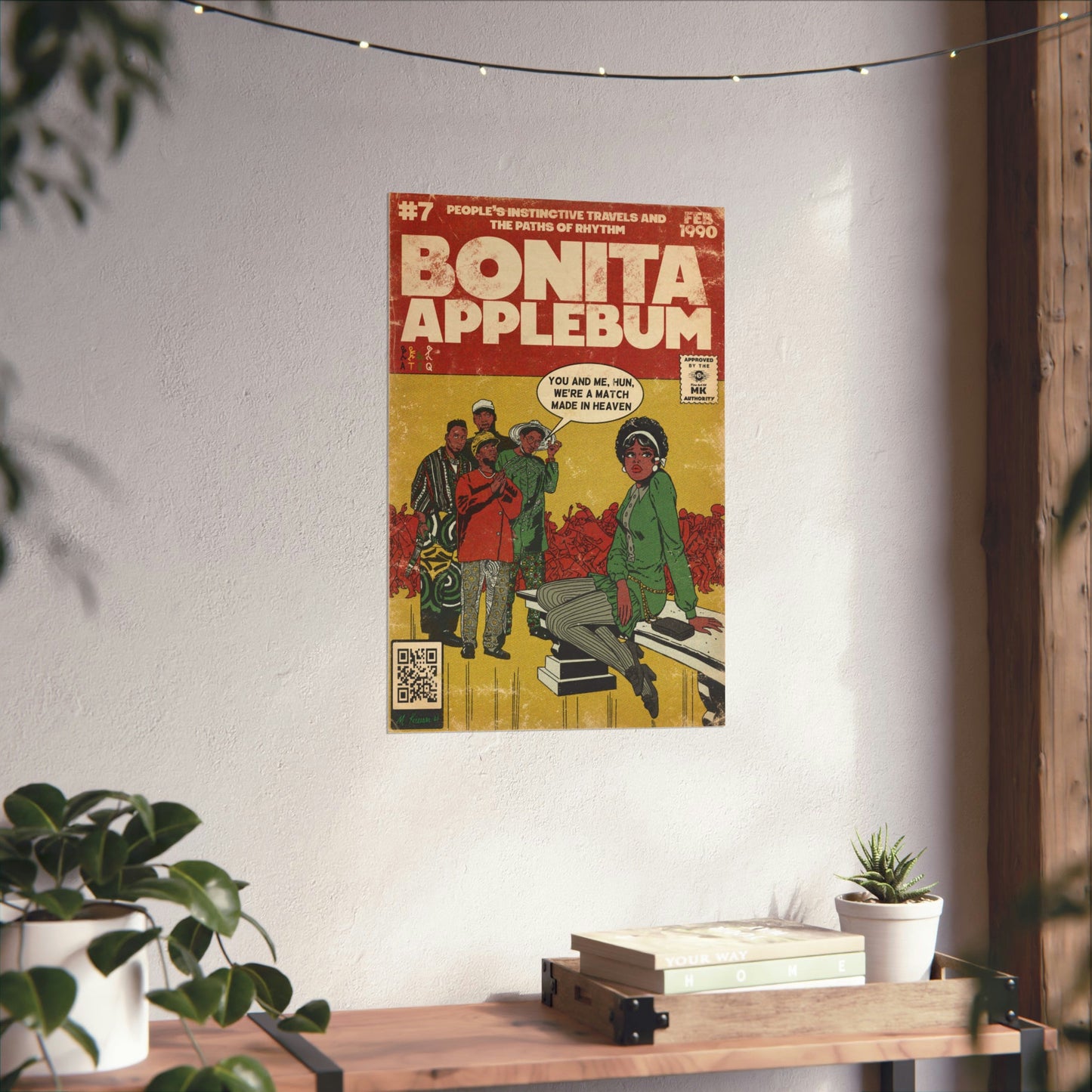 A Tribe Called Quest- Bonita Applebum- Vertical Matte Poster