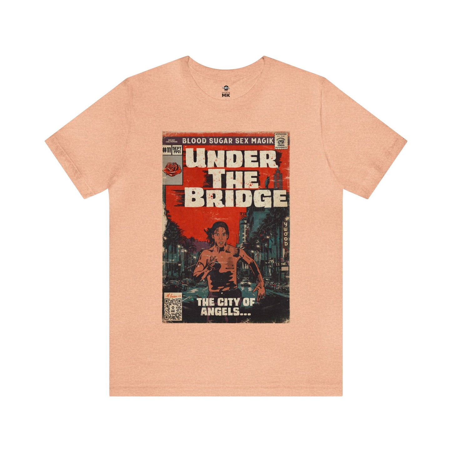 Red Hot Chili Peppers- Under The Bridge - Unisex Jersey Short Sleeve Tee