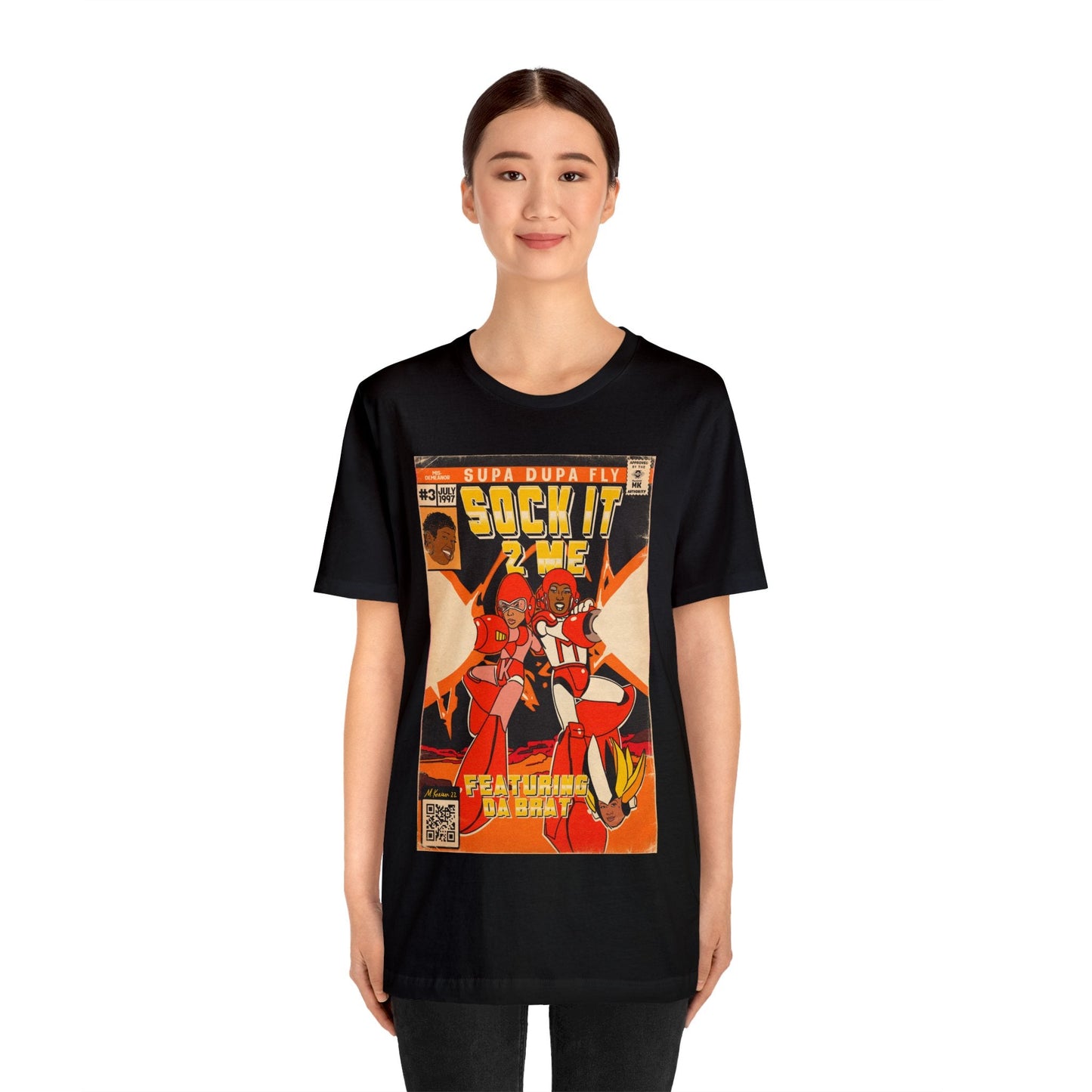 Missy Elliot, Da Brat, & Lil Kim - Sock It To Me - Unisex Jersey Short Sleeve Tee