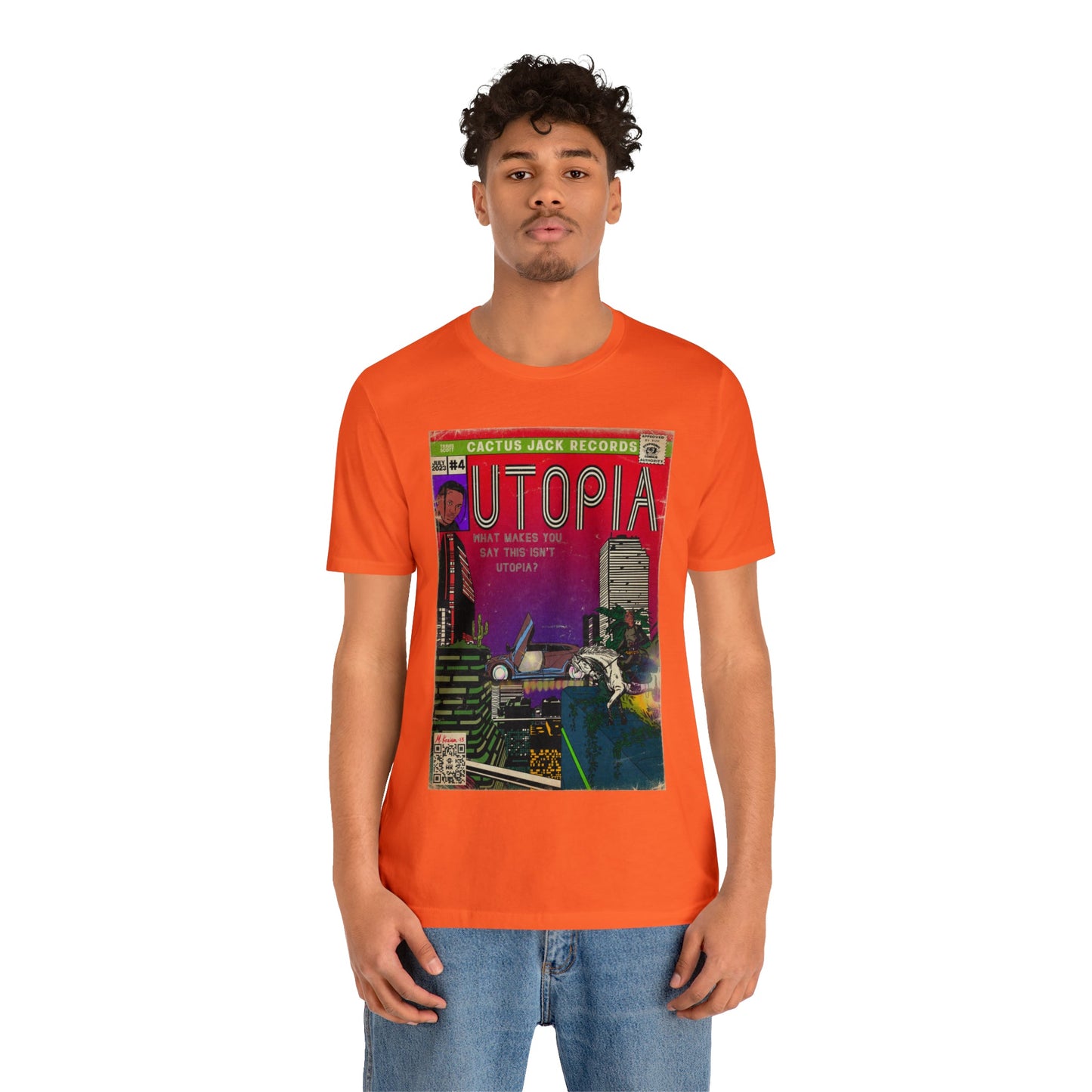 Travis Scott - Utopia - Unisex Jersey Short Sleeve Tee