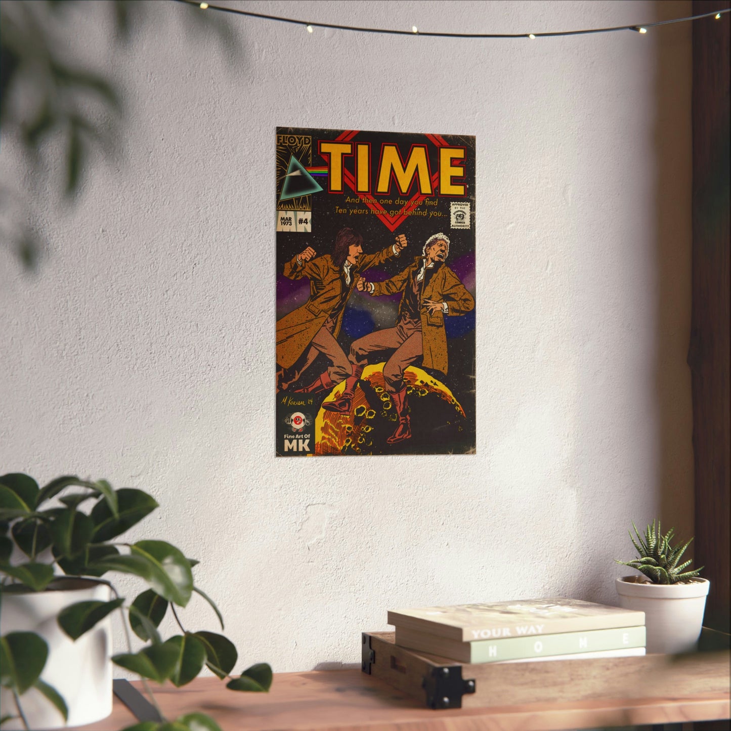 Pink Floyd- Time - Matte Vertical Poster