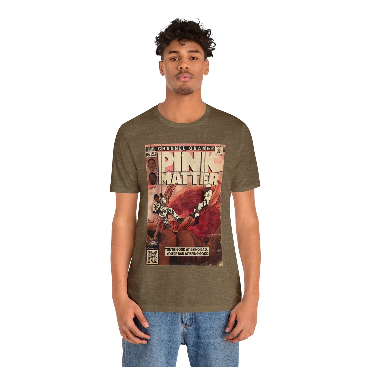 Frank Ocean & Andre 3000 - Pink Matter - Unisex Jersey Short Sleeve Tee