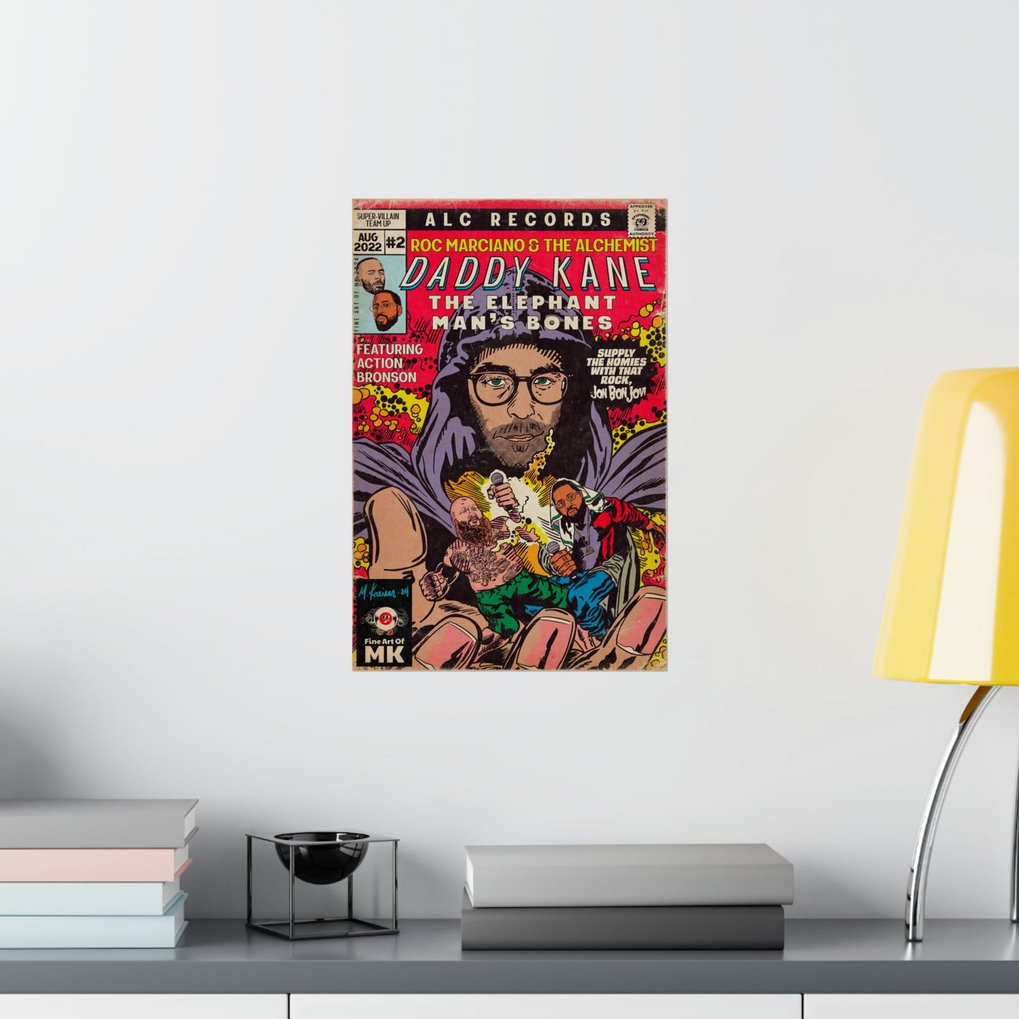 Roc Marciano, Alchemist, Action Bronson - Daddy Kane -  Matte Vertical Posters