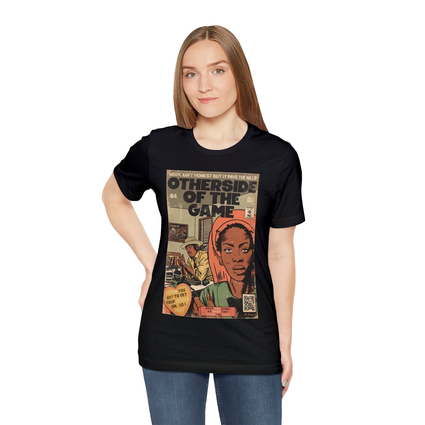 Erykah Badu - Otherside Of The Game - Unisex Jersey Short Sleeve Tee