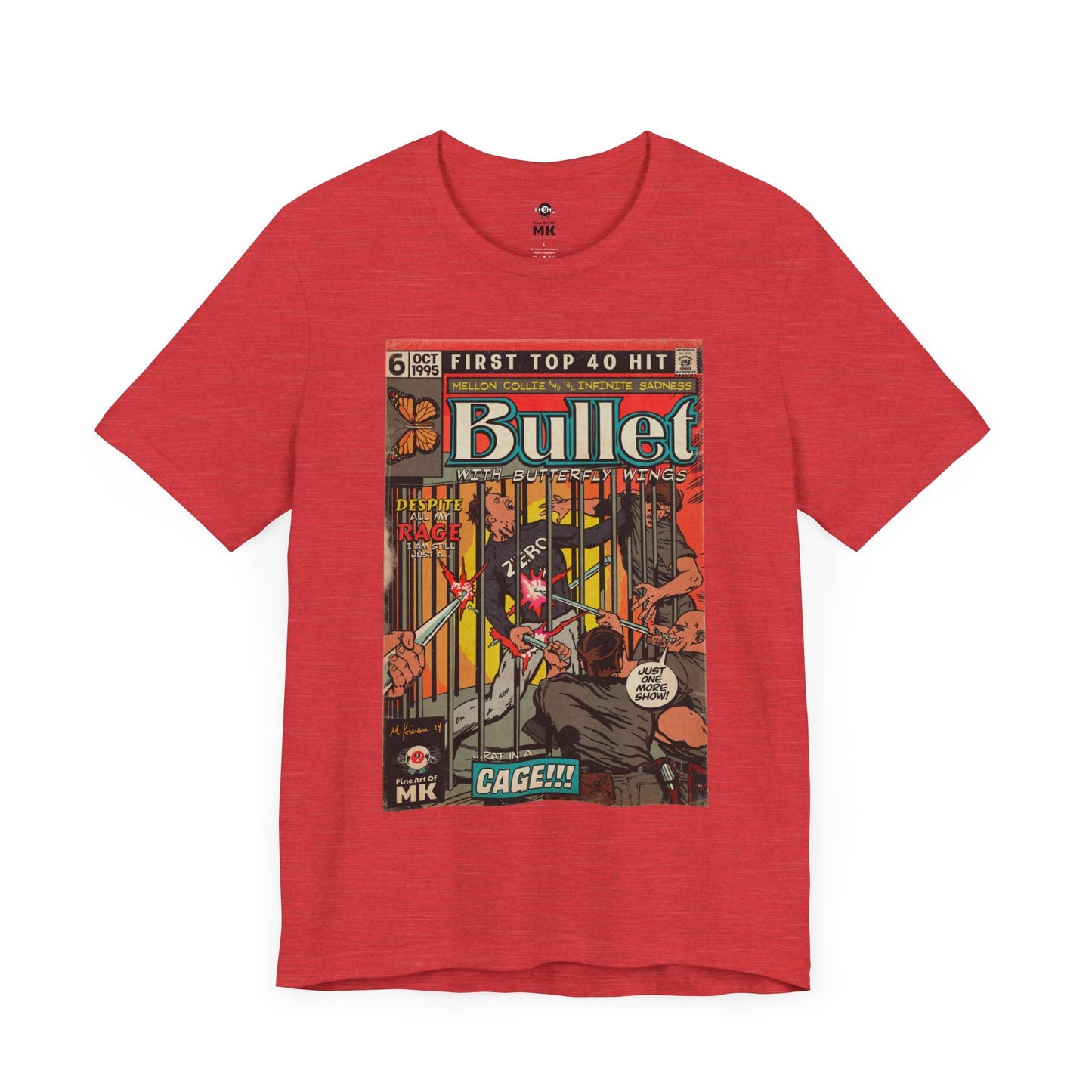 Smashing Pumpkins - Bullet With Butterfly Wings - Unisex Jersey Short Sleeve Tee