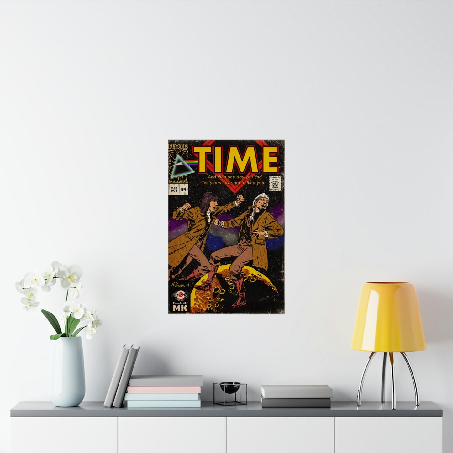 Pink Floyd- Time - Matte Vertical Poster