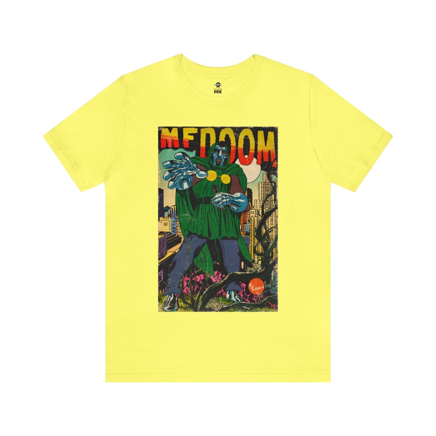 MF DOOM - Comic Book Art - Unisex Jersey T-Shirt