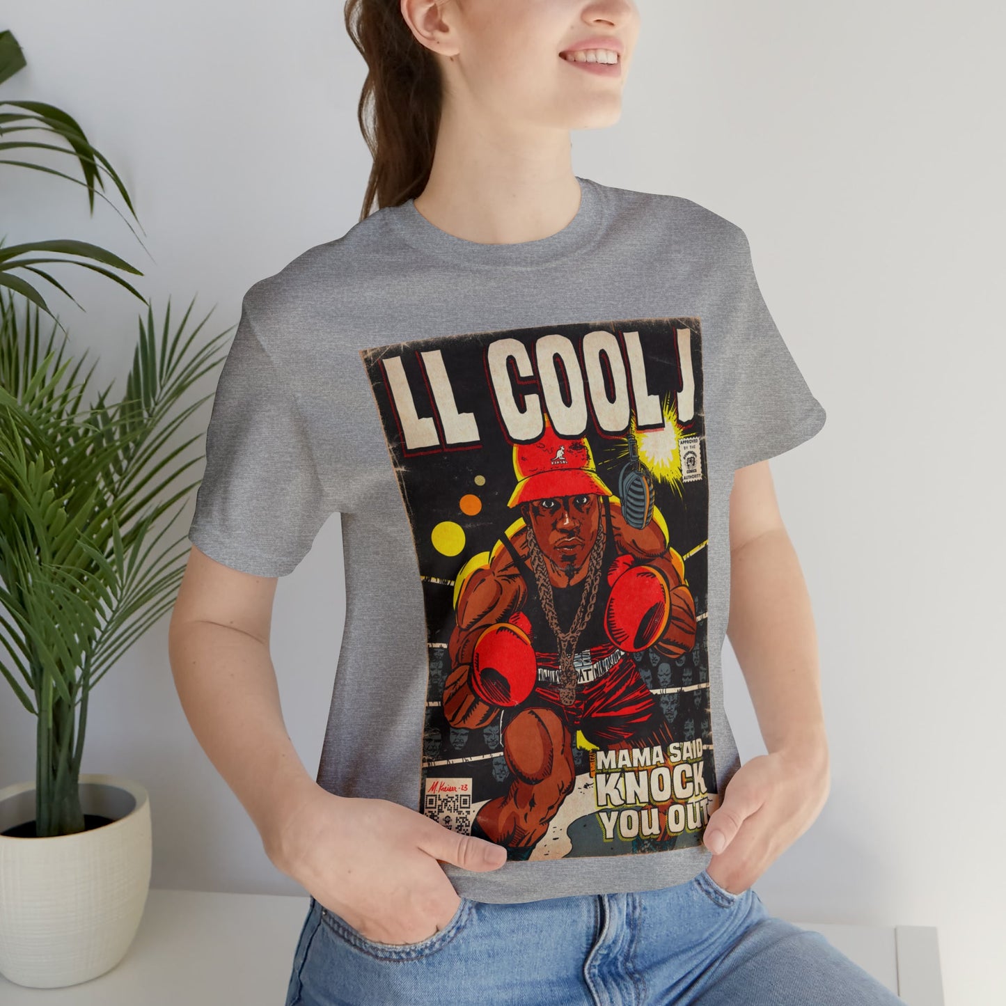 LL Cool J - Mama Said Knock You Out - Unisex Jersey Short Sleeve Tee