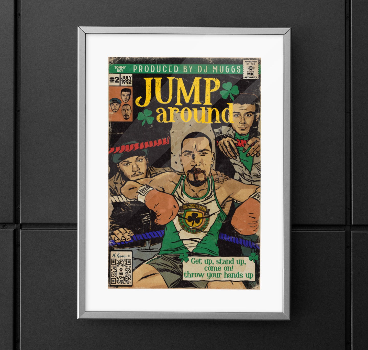 House of Pain - Jump Around -  Vertical Matte Poster