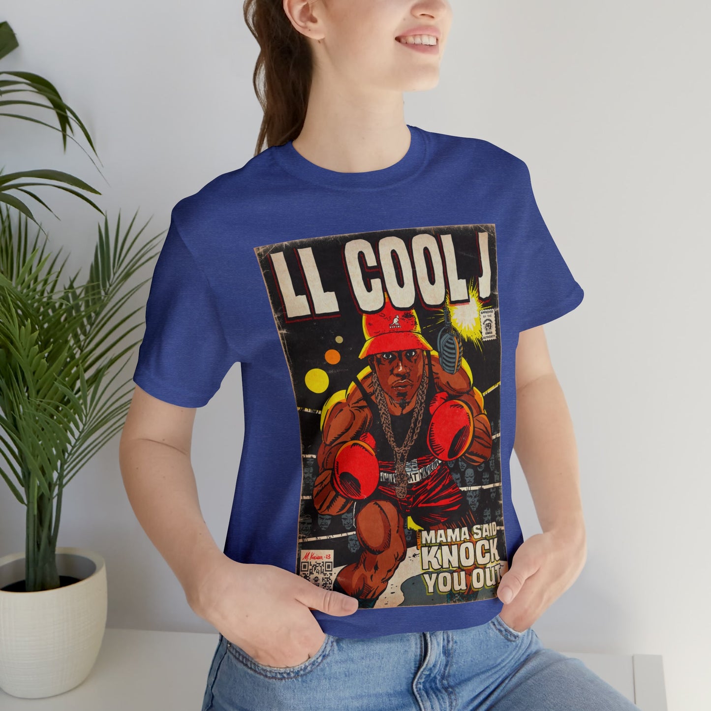 LL Cool J - Mama Said Knock You Out - Unisex Jersey Short Sleeve Tee