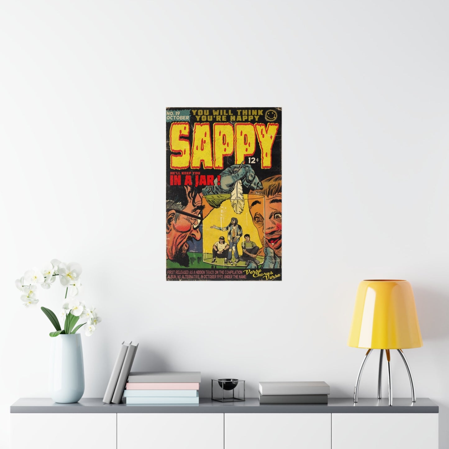 Nirvana - Sappy - Vertical Matte Poster