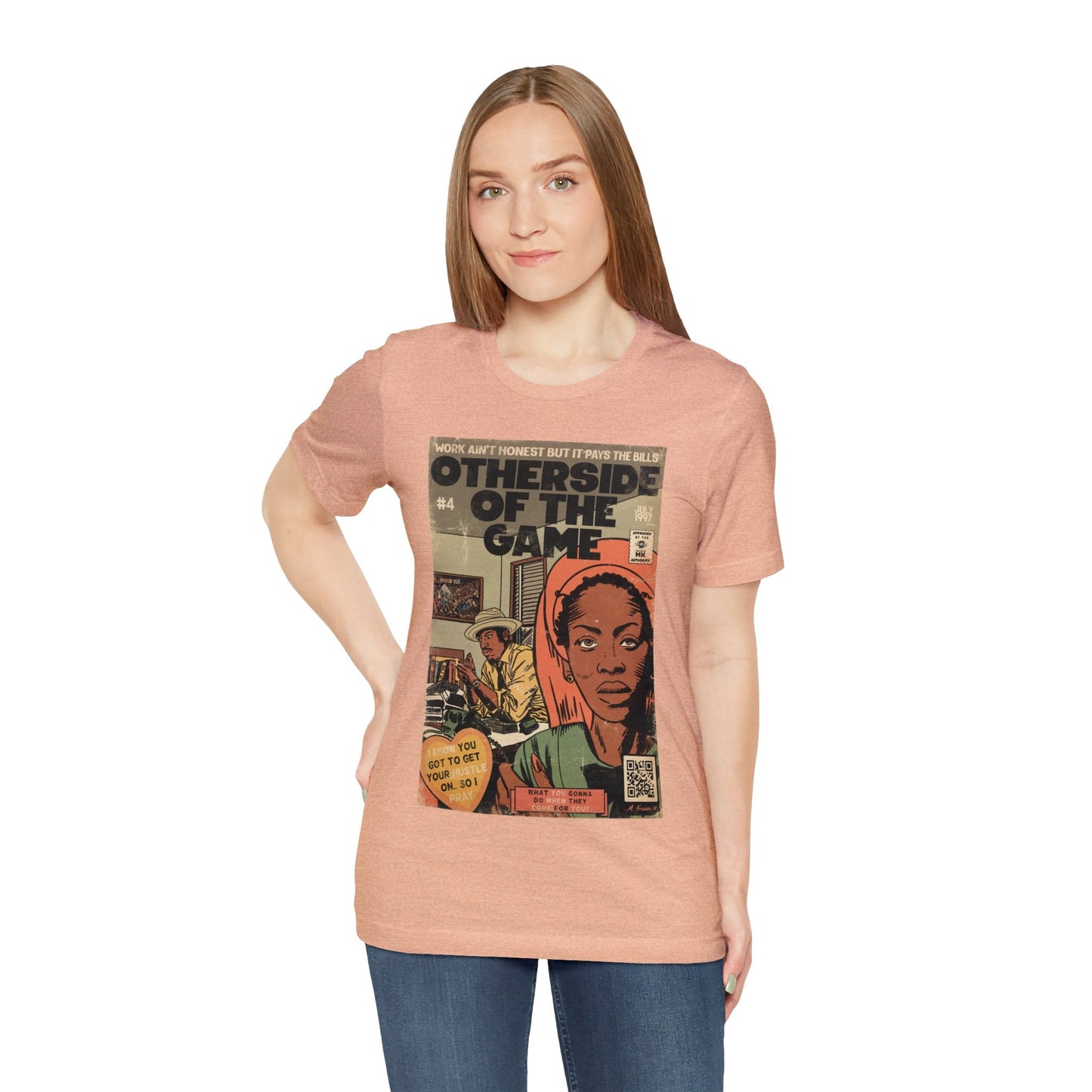 Erykah Badu - Otherside Of The Game - Unisex Jersey Short Sleeve Tee