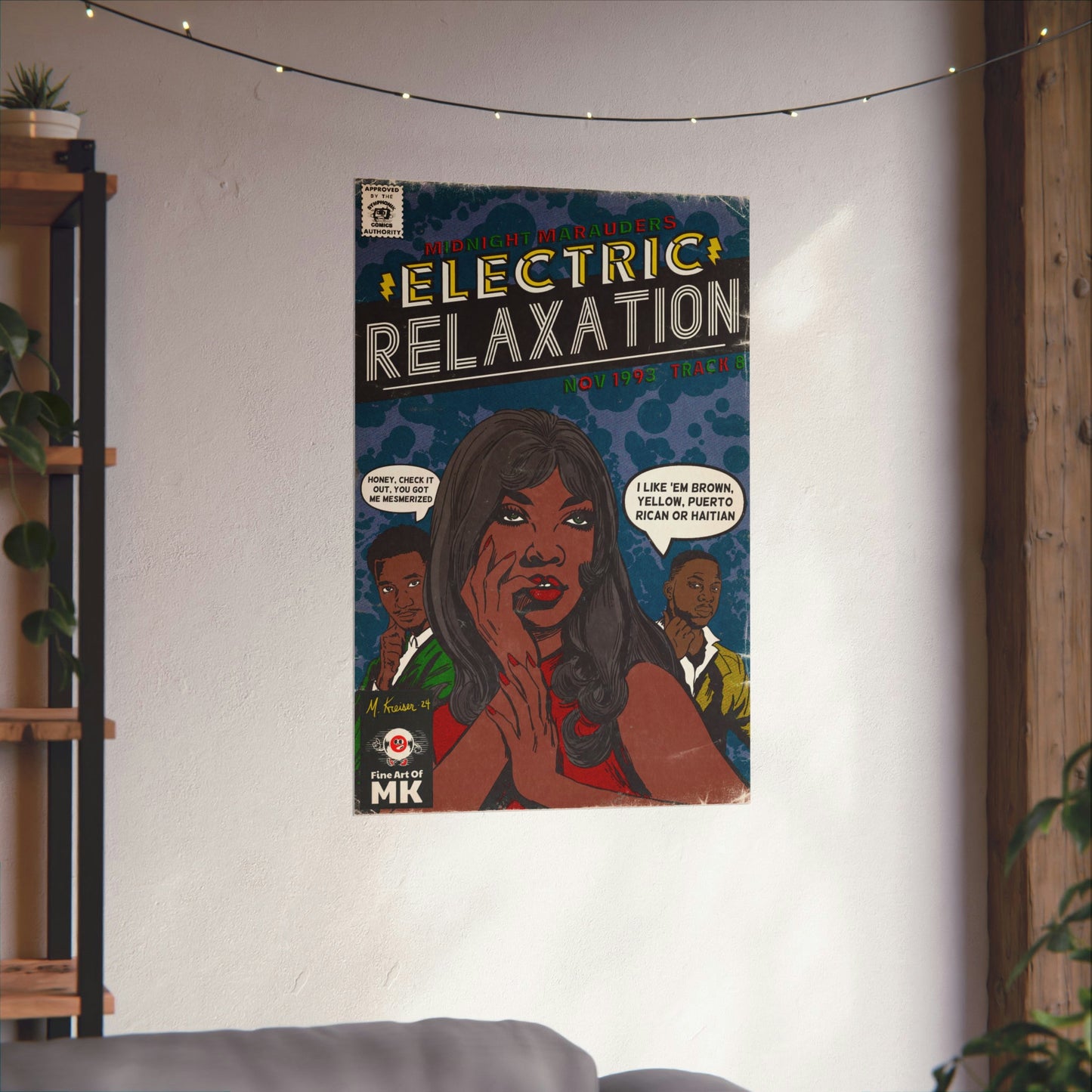 A Tribe Called Quest - Electric Relaxation- Matte Vertical Poster