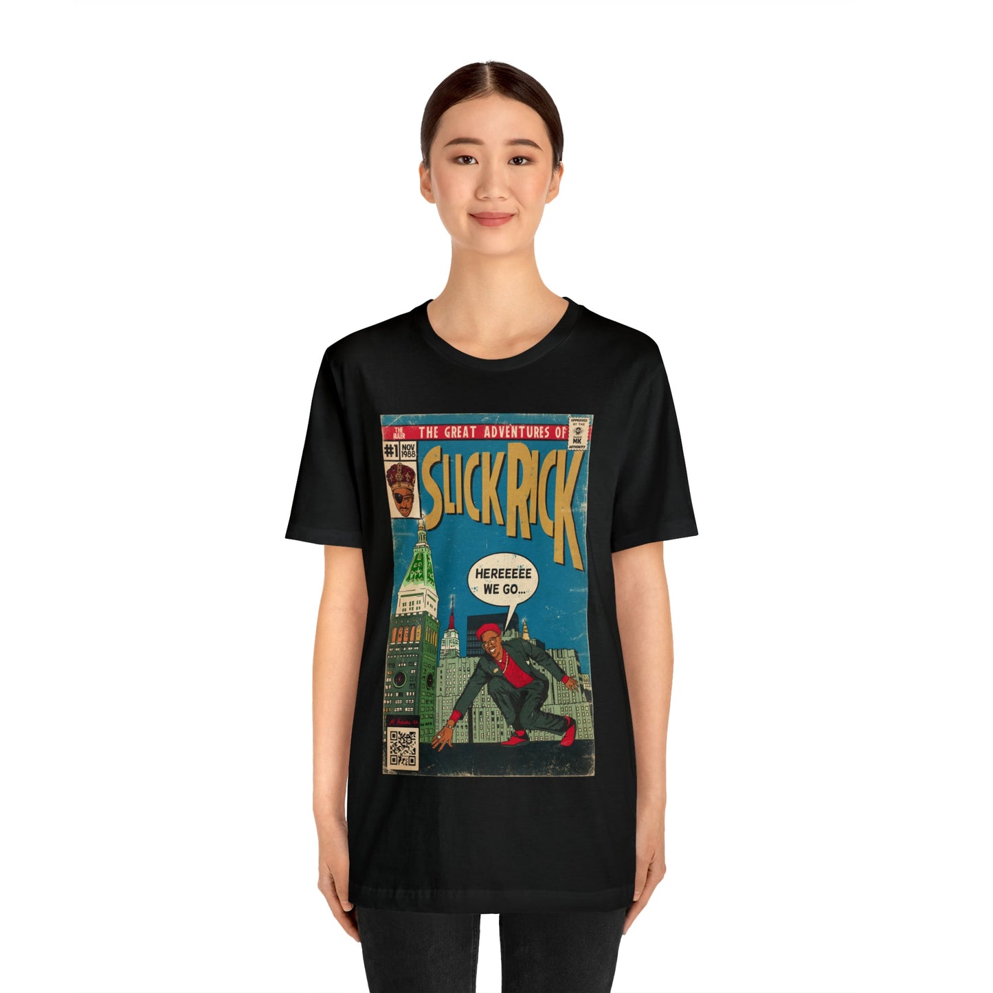 The Great Adventures of Slick Rick - Comic Art - Unisex Jersey Short Sleeve Tee