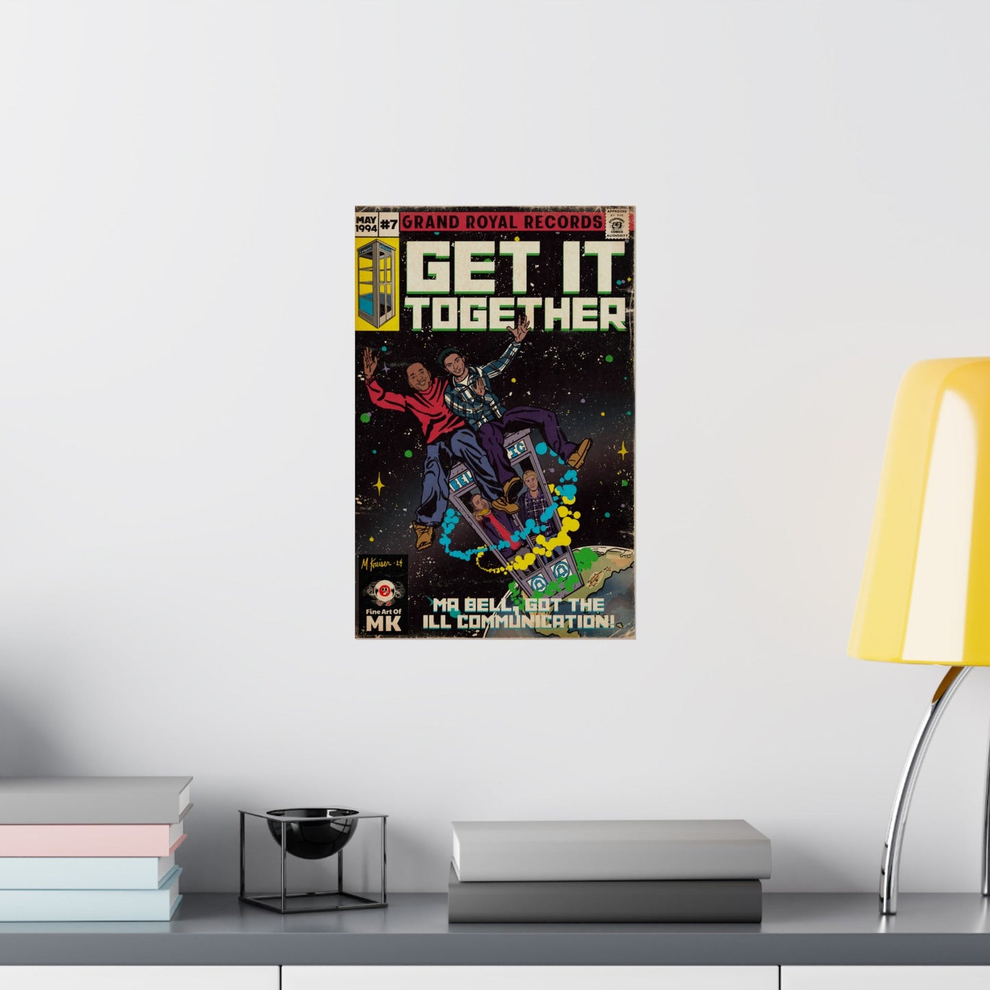 Beastie Boys & Q-Tip - Get it Together - Matte Vertical Posters