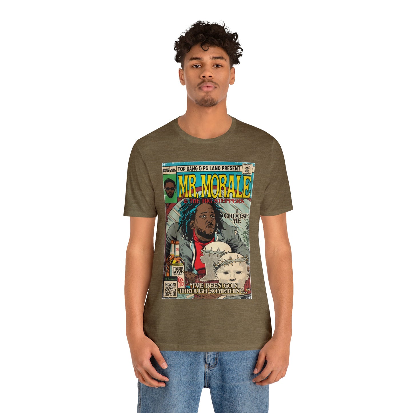 Kendrick Lamar- Mr. Morale & The Big Steppers- Unisex Jersey Short Sleeve Tee