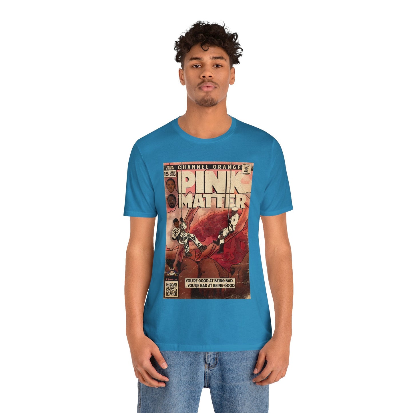 Frank Ocean & Andre 3000 - Pink Matter - Unisex Jersey Short Sleeve Tee