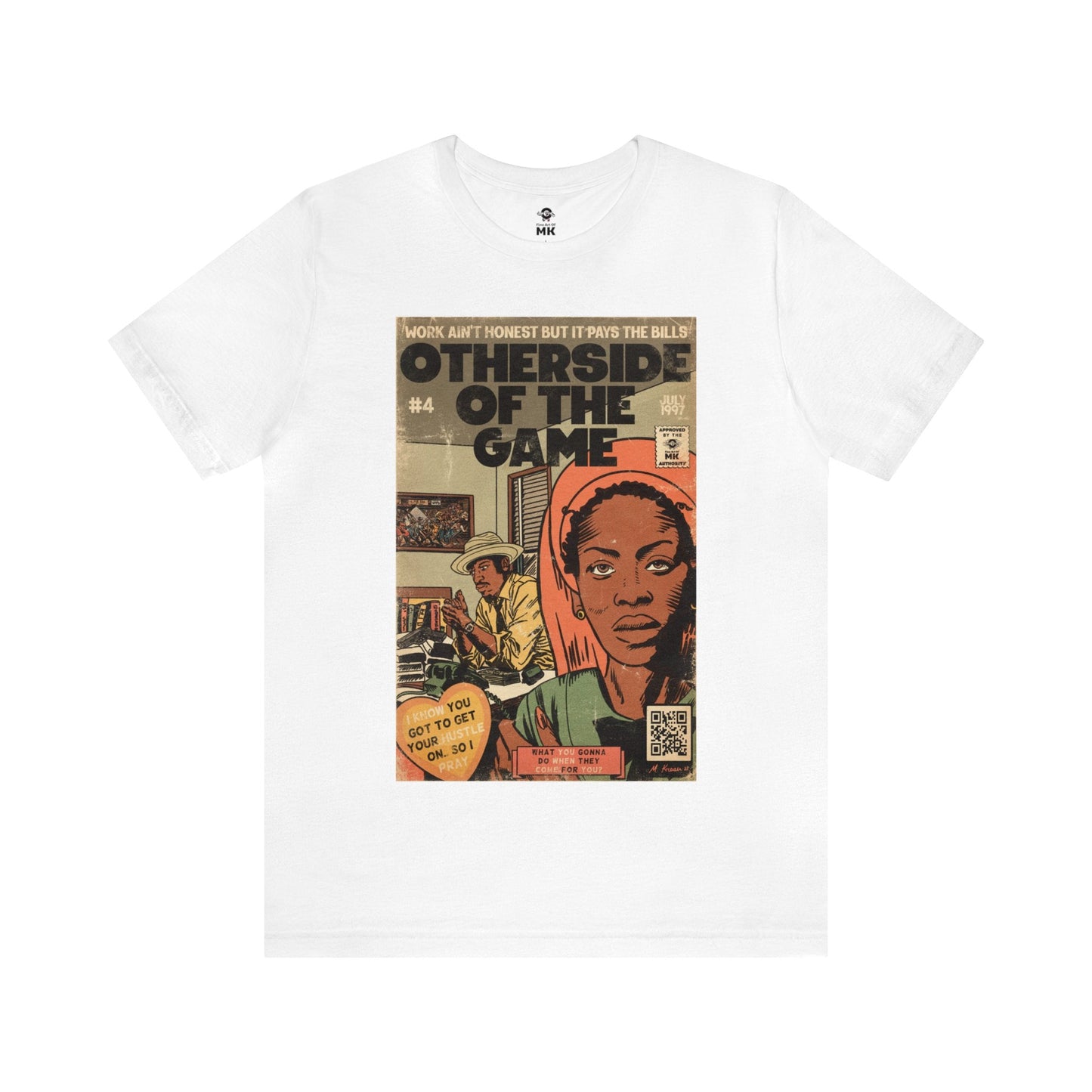 Erykah Badu - Otherside Of The Game - Unisex Jersey Short Sleeve Tee