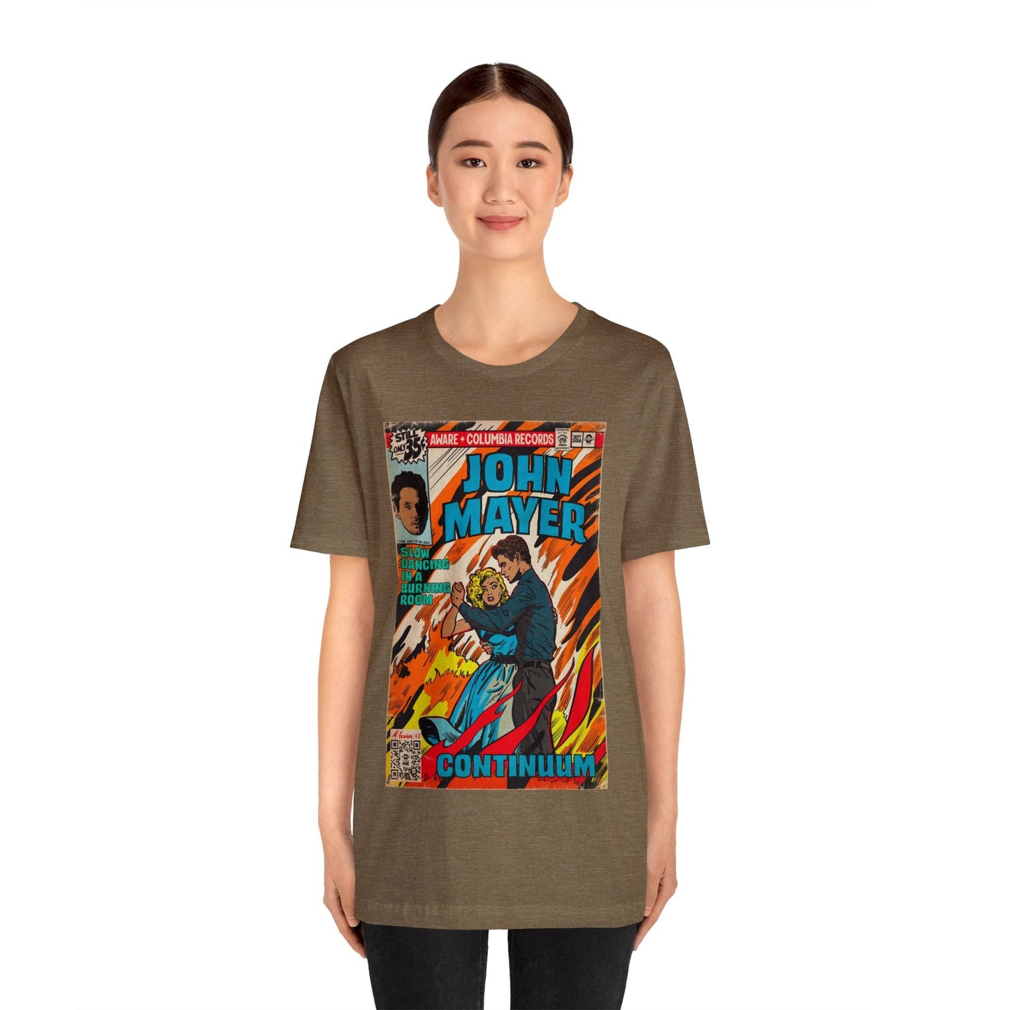 John Mayer - Slow Dancing in a Burning Room - Unisex Jersey Short Sleeve Tee