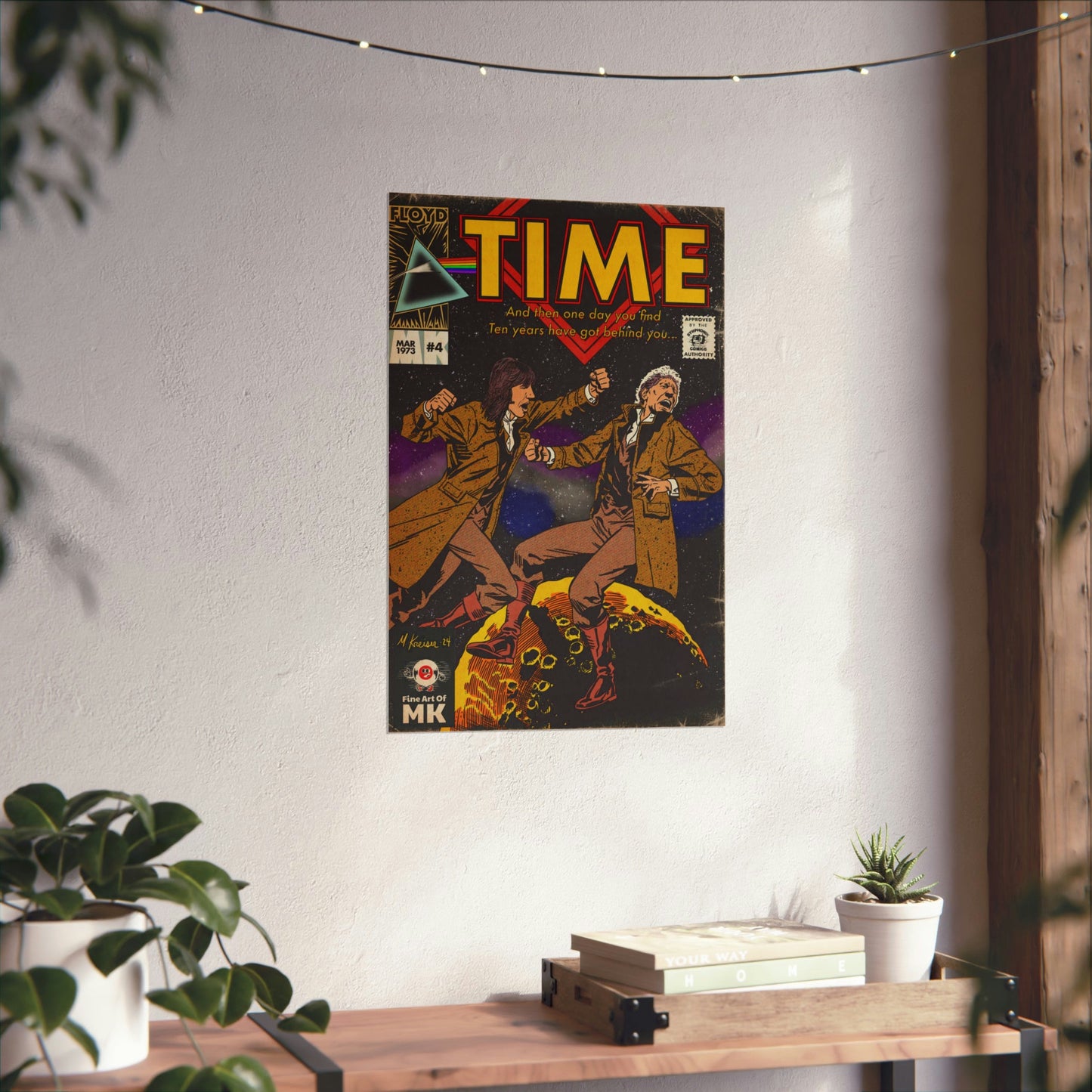 Pink Floyd- Time - Matte Vertical Poster