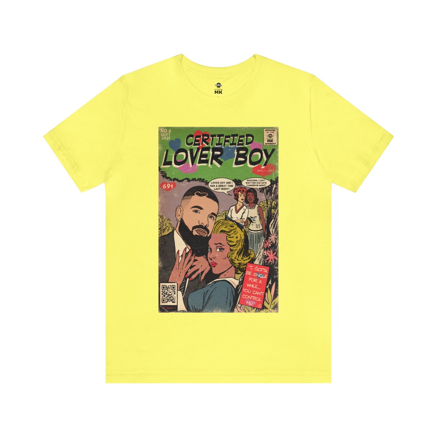 Drake - Certified Lover Boy - Hip Hop Comics - Unisex Jersey Short Sleeve Tee