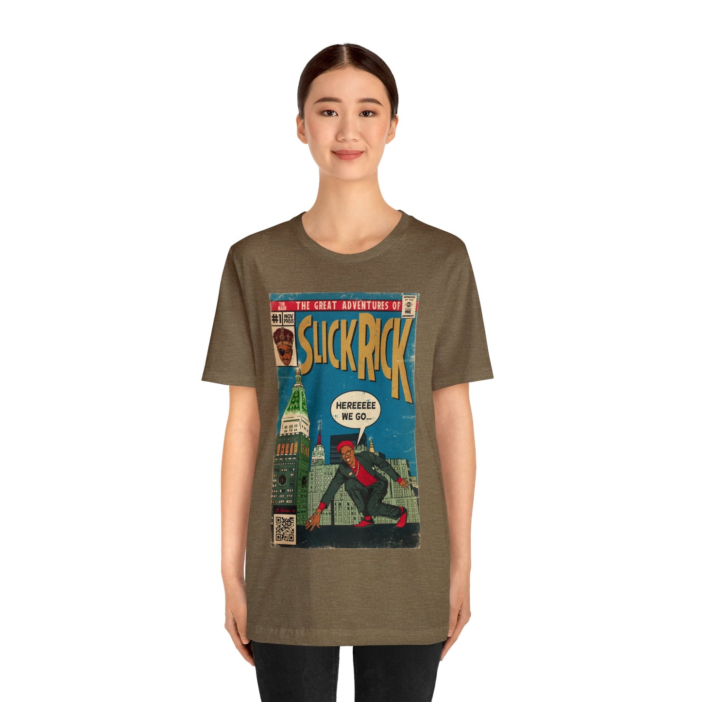 The Great Adventures of Slick Rick - Comic Art - Unisex Jersey Short Sleeve Tee