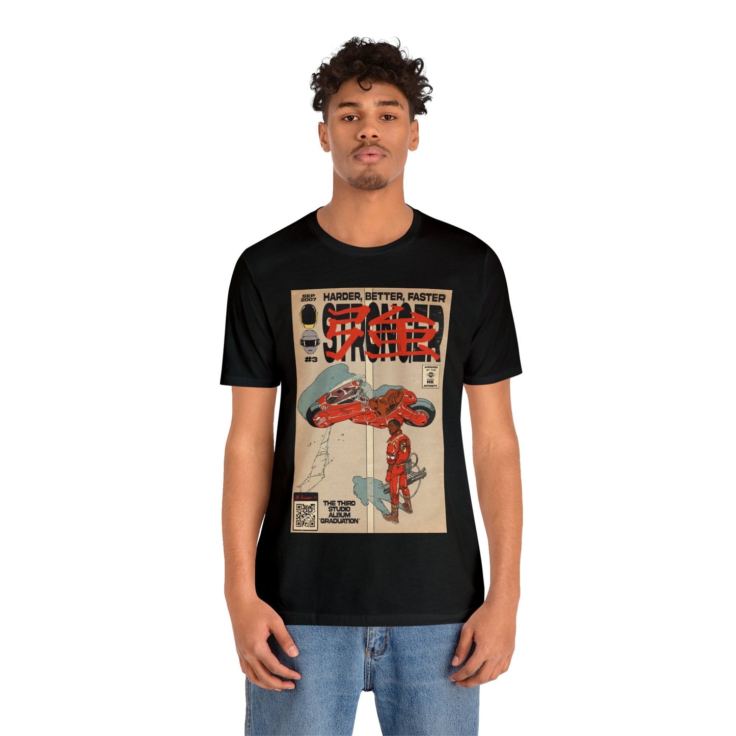 Kanye West - Stronger - Unisex Jersey Short Sleeve Tee