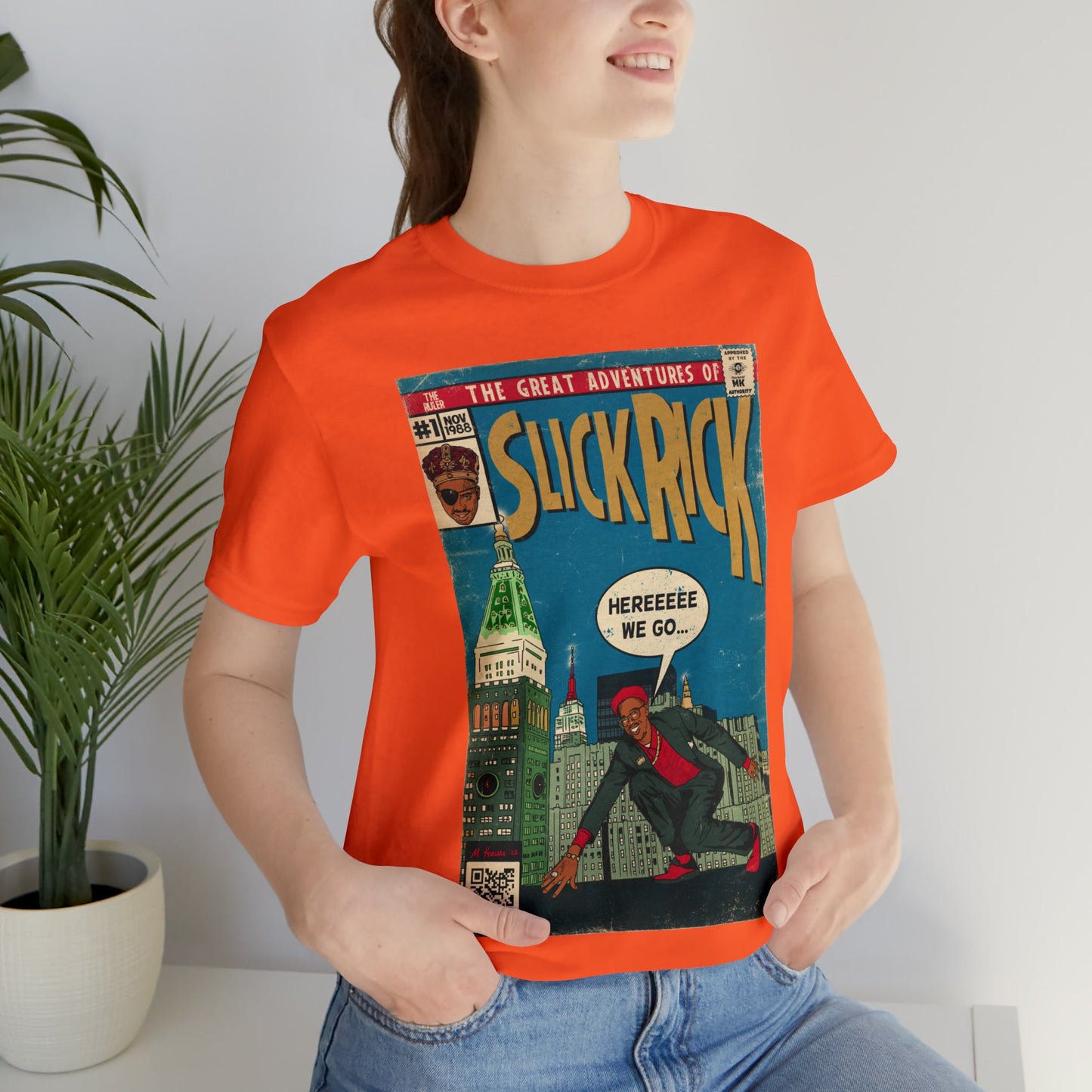 The Great Adventures of Slick Rick - Comic Art - Unisex Jersey Short Sleeve Tee